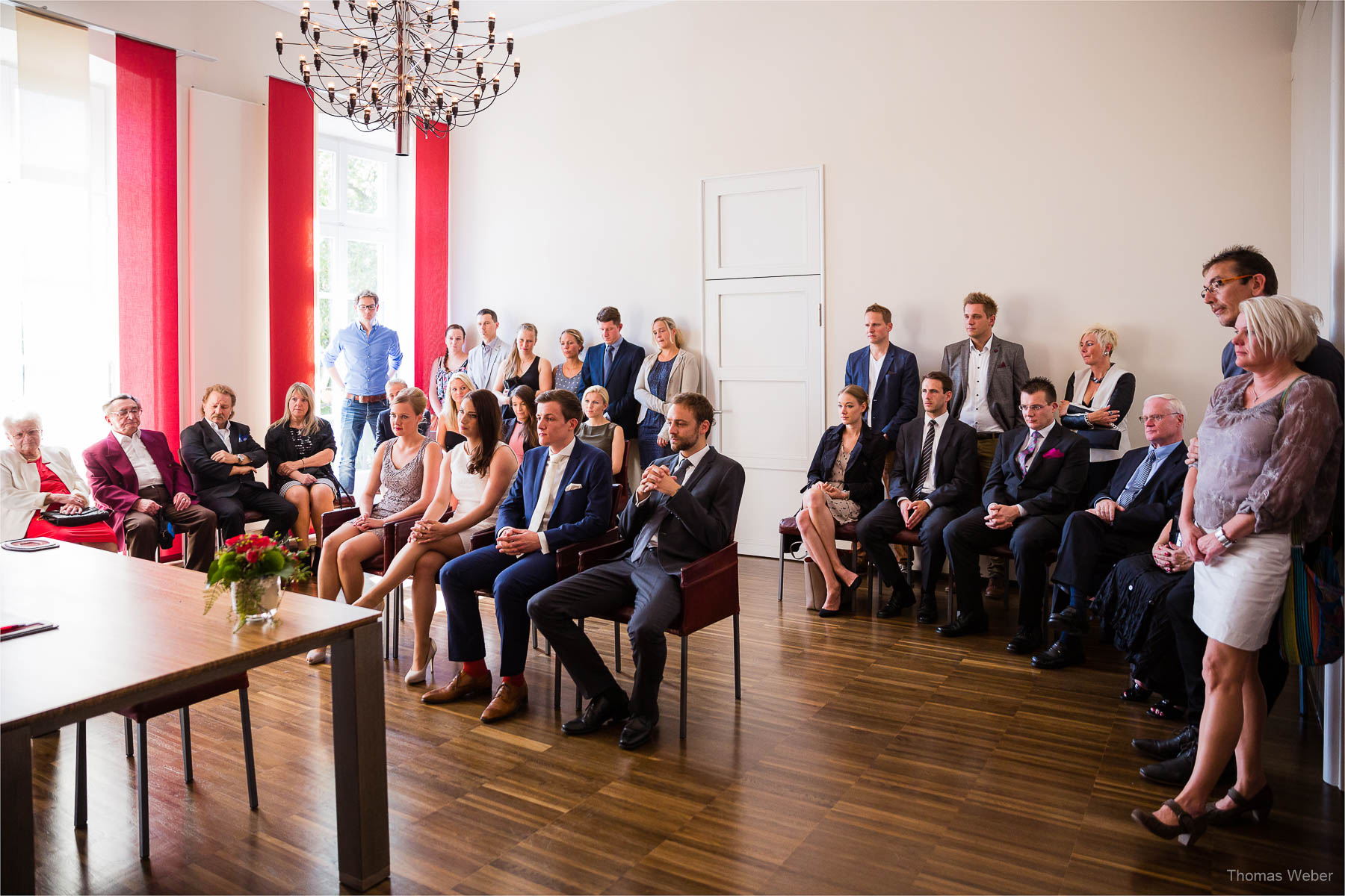 Standesamtliche Hochzeit im Standesamt am Pferdemarkt in Oldenburg, Hochzeitsfotograf Oldenburg, Thomas Weber