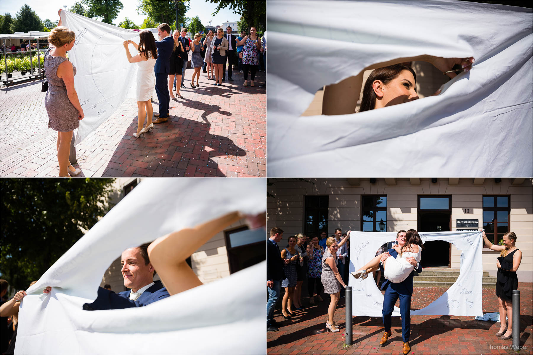 Standesamtliche Hochzeit im Standesamt am Pferdemarkt in Oldenburg, Hochzeitsfotograf Oldenburg, Thomas Weber