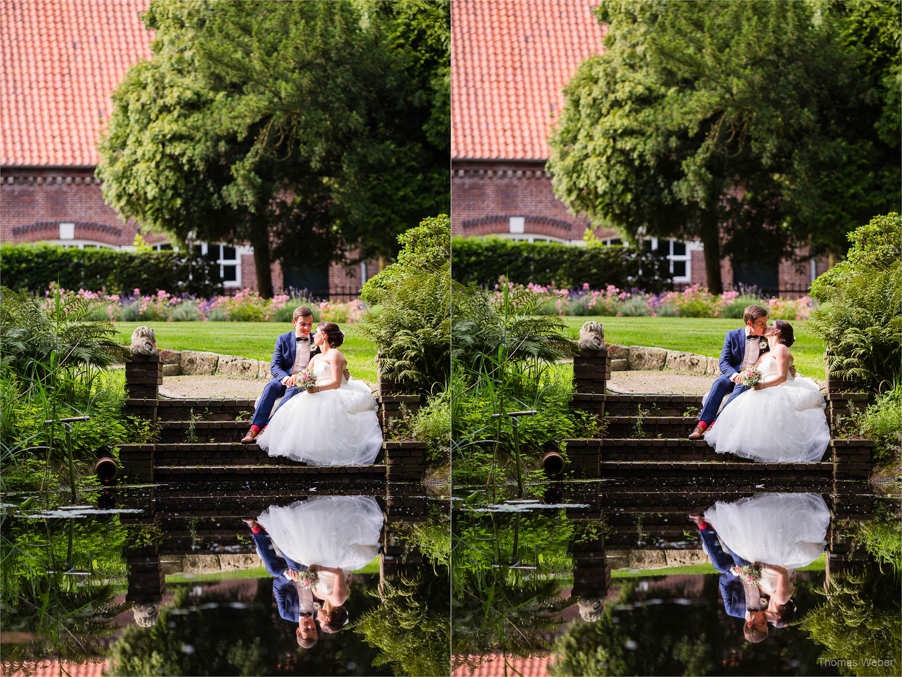 Hochzeitsfotos auf dem Gut Horn in Gristede, Hochzeitsfotograf Oldenburg, Thomas Weber