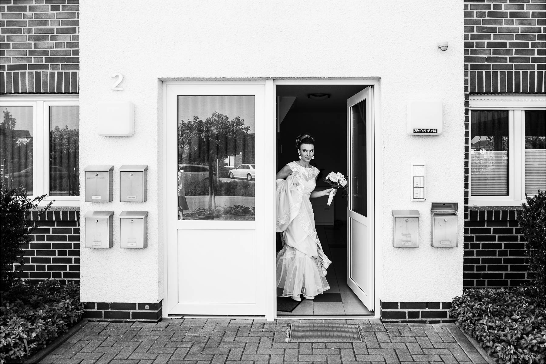 Ankleide vor der Hochzeit in Cloppenburg, Hochzeitsfotograf Oldenburg, Thomas Weber