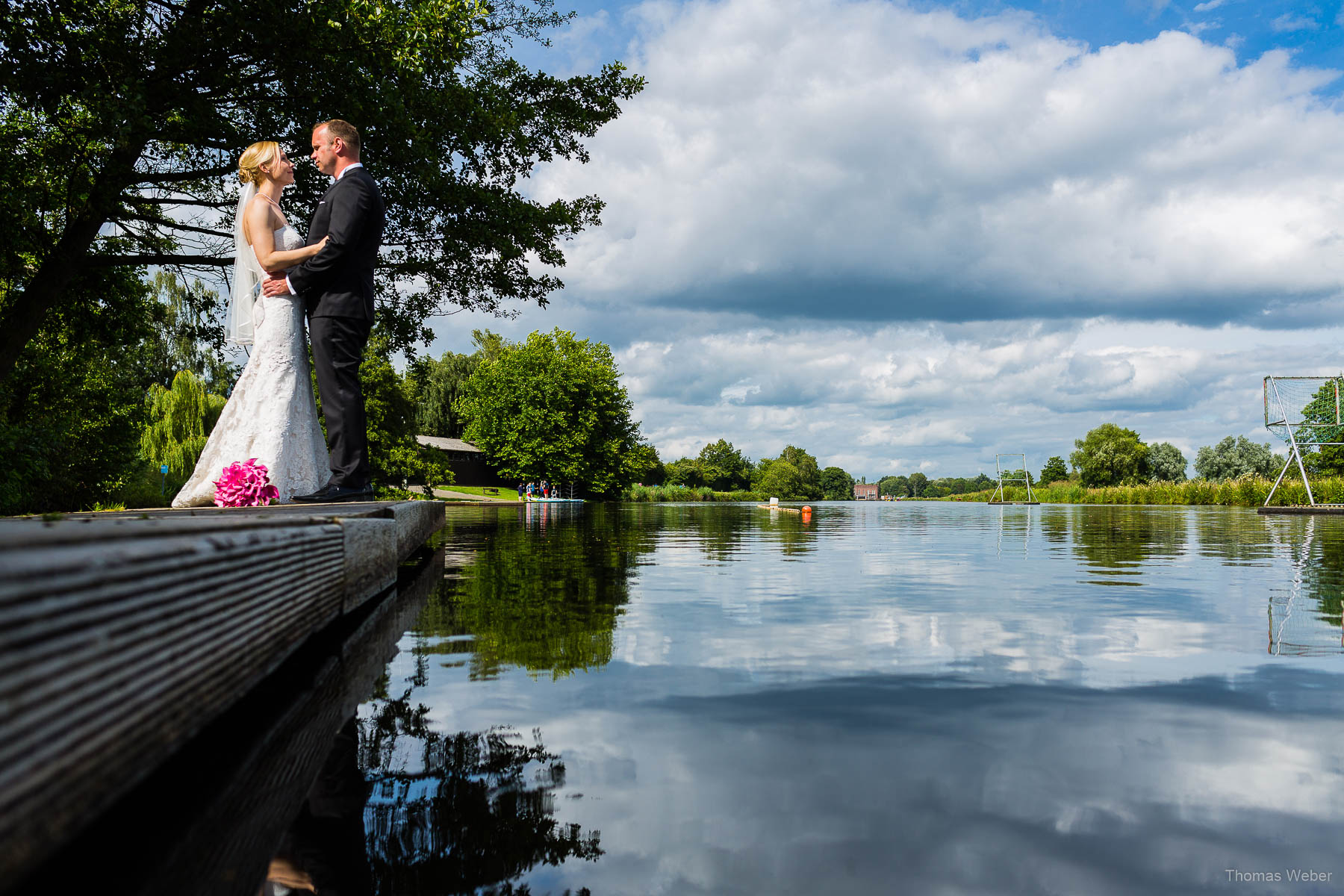 Fotografieren der Hochzeitsfotos in Oldenburg, Hochzeitsfotograf Thomas Weber