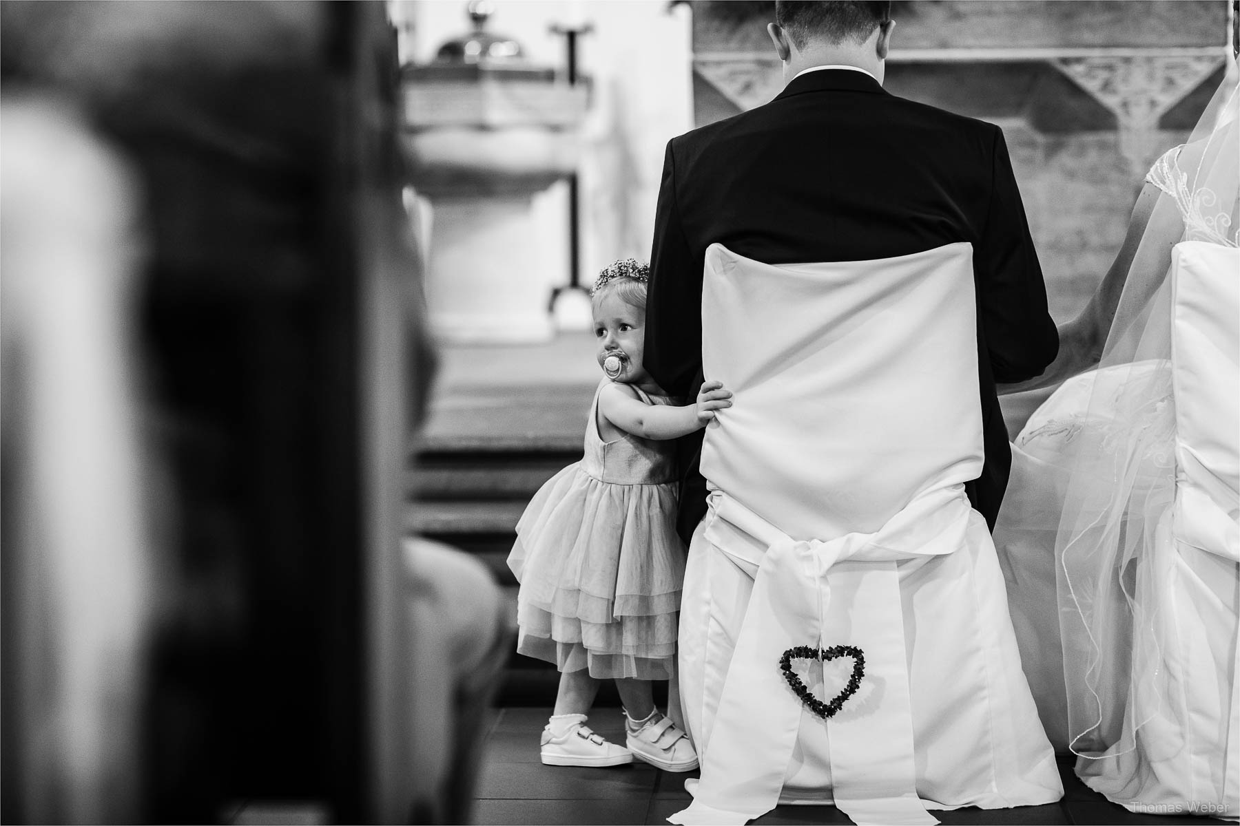 Kirchliche Hochzeit in Rastede und Hochzeitsfeier in der Scheune St. Georg Rastede, Hochzeitsfotograf Thomas Weber aus Oldenburg