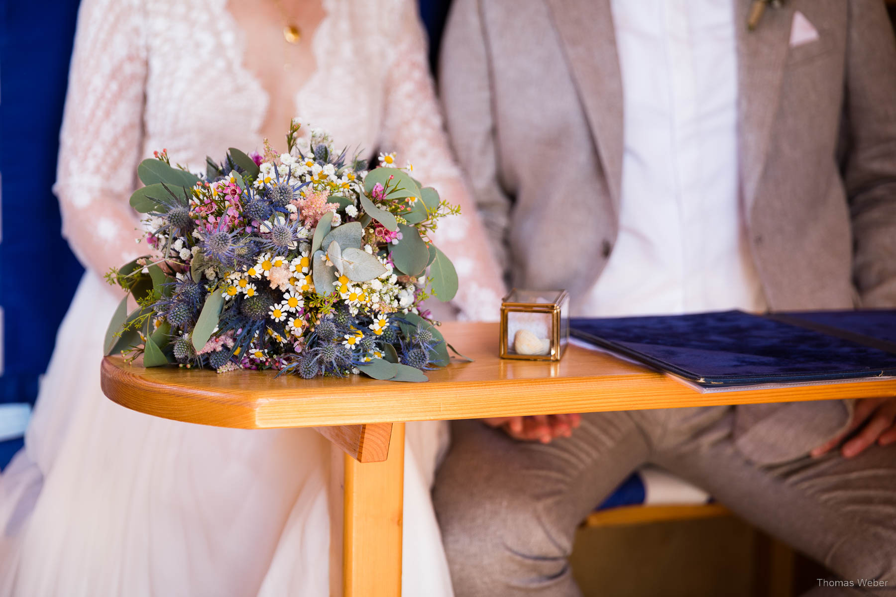 Hochzeit auf Norderney, Trauung im Badekarren, Hochzeitsfotograf Thomas Weber