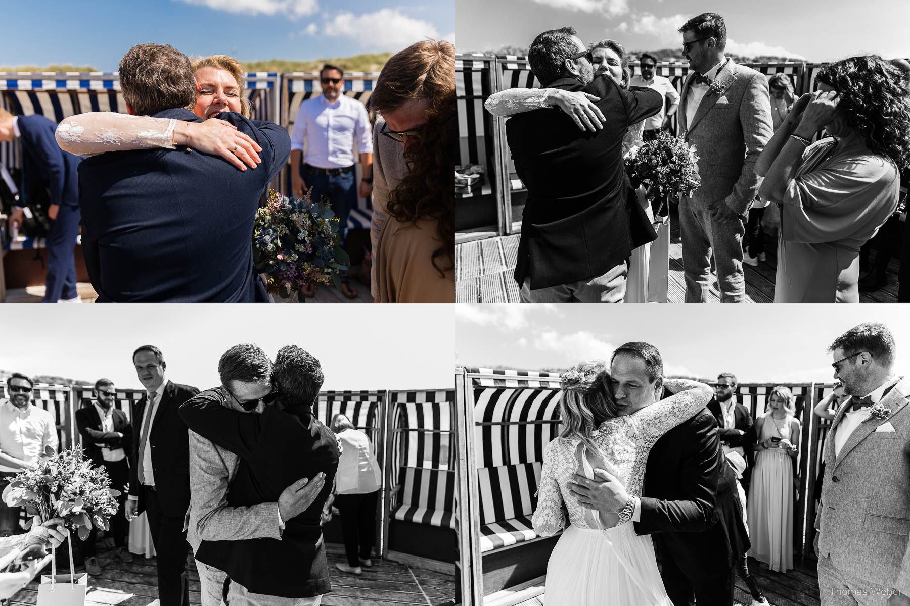 Hochzeit auf Norderney, Trauung im Badekarren, Hochzeitsfotograf Thomas Weber