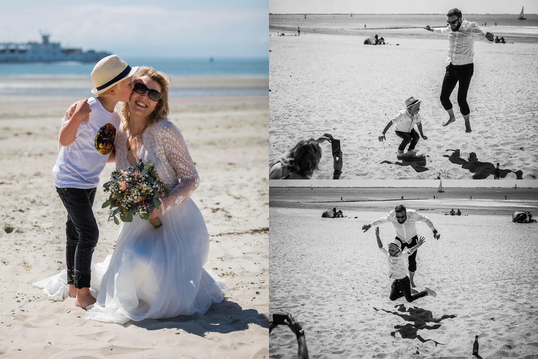 Hochzeit auf Norderney, Trauung im Badekarren, Hochzeitsfotograf Thomas Weber