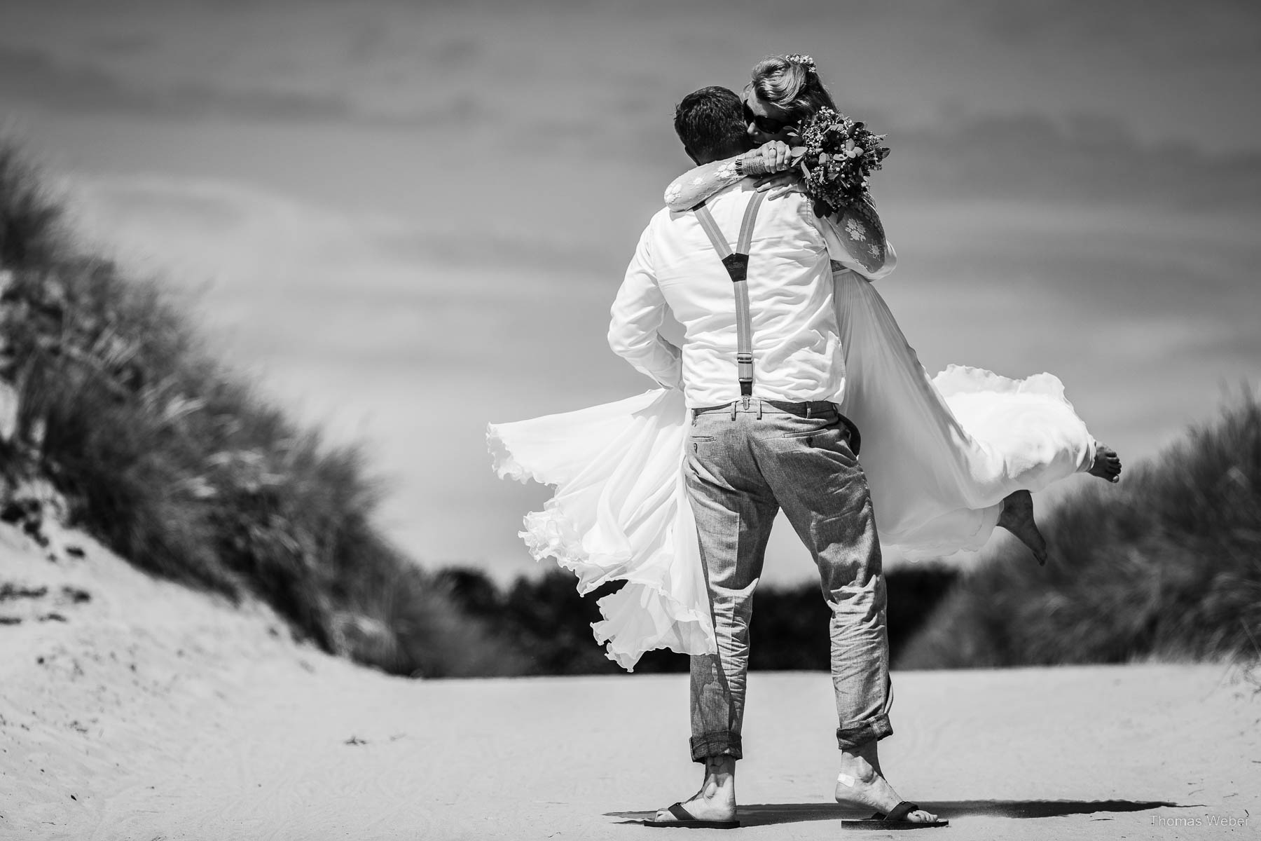 Hochzeit auf Norderney, Trauung im Badekarren, Hochzeitsfotograf Thomas Weber