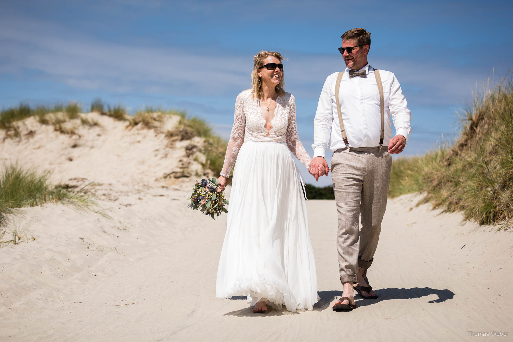 Hochzeit auf Norderney, Trauung im Badekarren, Hochzeitsfotograf Thomas Weber