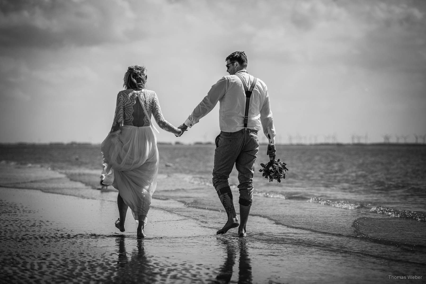 Hochzeit auf Norderney, Trauung im Badekarren, Hochzeitsfotograf Thomas Weber