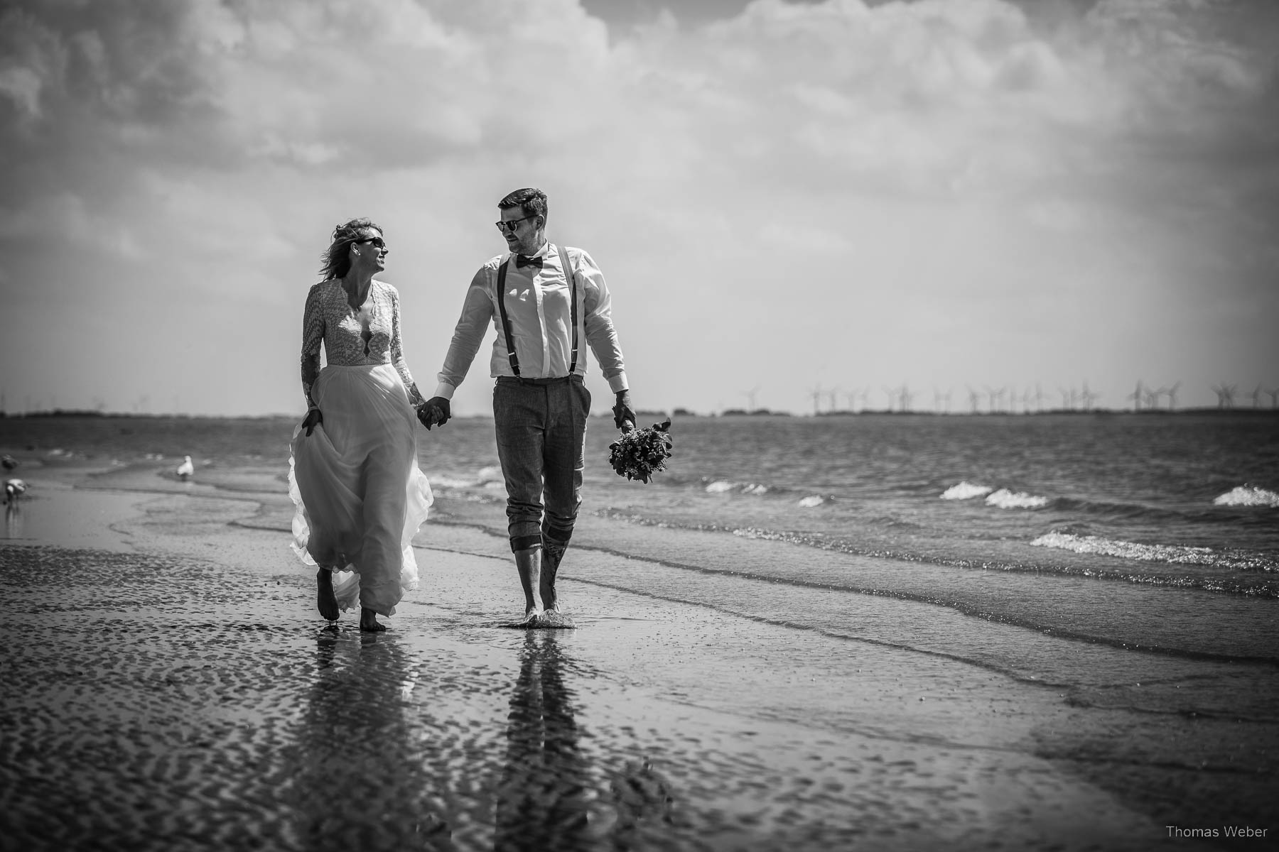 Hochzeit auf Norderney, Trauung im Badekarren, Hochzeitsfotograf Thomas Weber