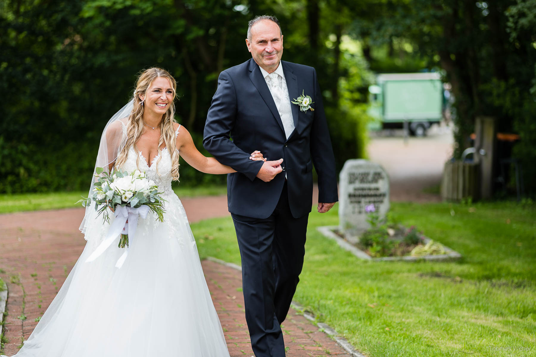 Kirchliche Trauung in Hooksiel, Hochzeitsfotograf Oldenburg