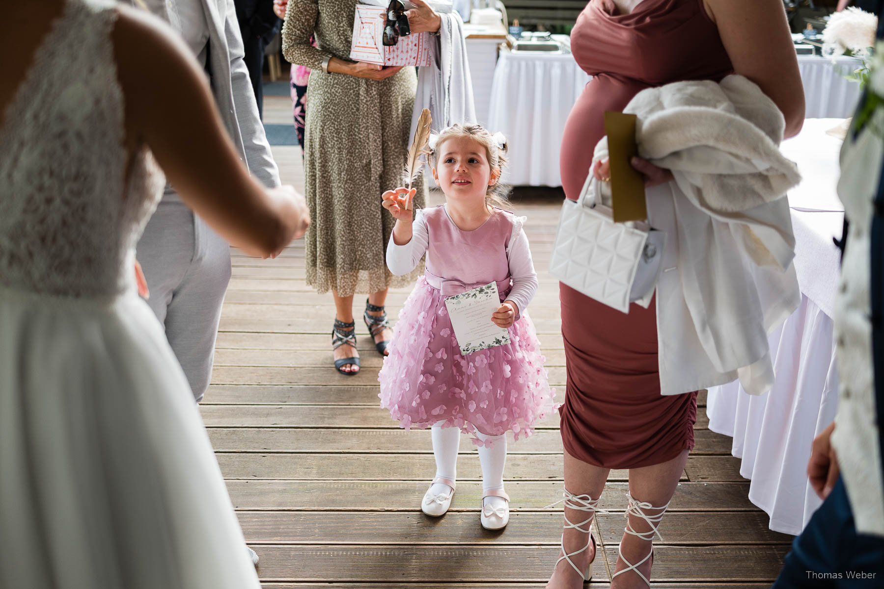 Hochzeitsempfang an den Hooksieler Skiterrassen, Hochzeitsfotograf Thomas Weber aus Oldenburg