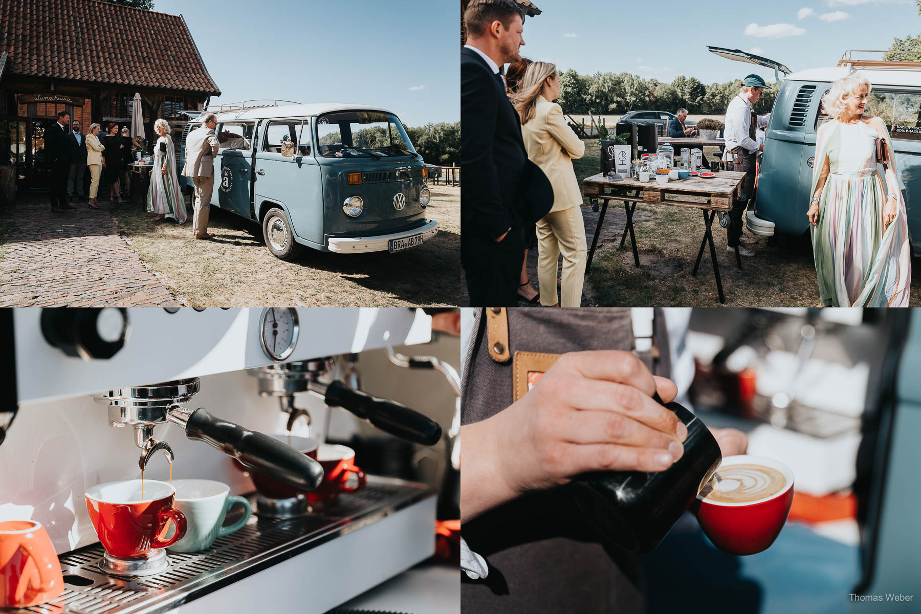 Empfang der Hochzeitsgäste und Hochzeitstorte am Nordenholzer Hof, Hochzeitsfotograf Thomas Weber