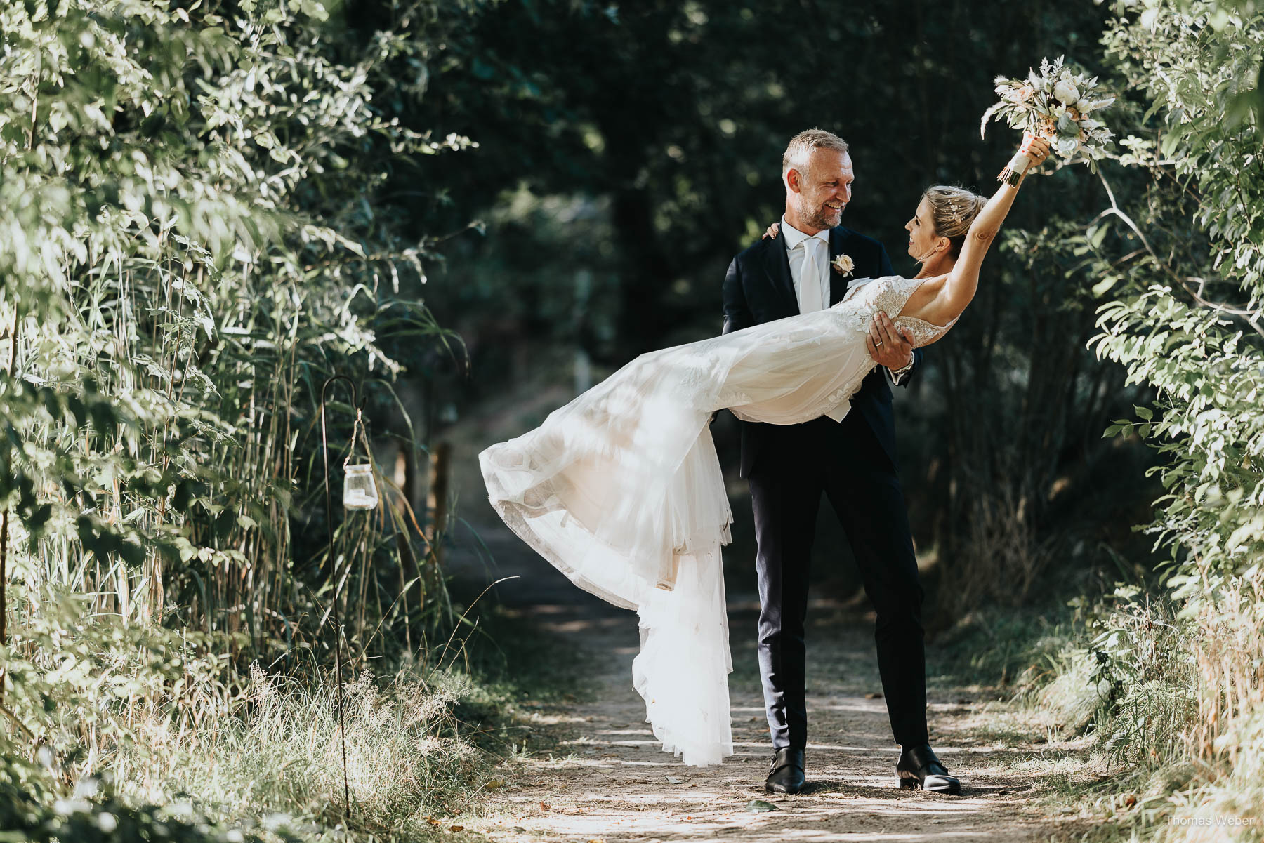 Hochzeitsfotos am Nordenholzer Hof in Hude, Hochzeitsfotograf Thomas Weber