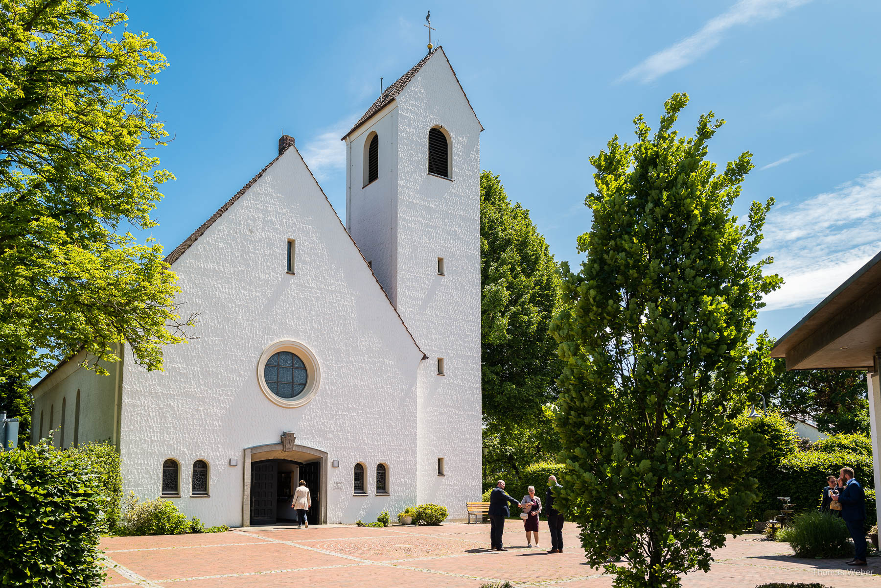 Kirchliche Hochzeit in Rastede, Hochzeitsfotograf Thomas Weber aus Rastede