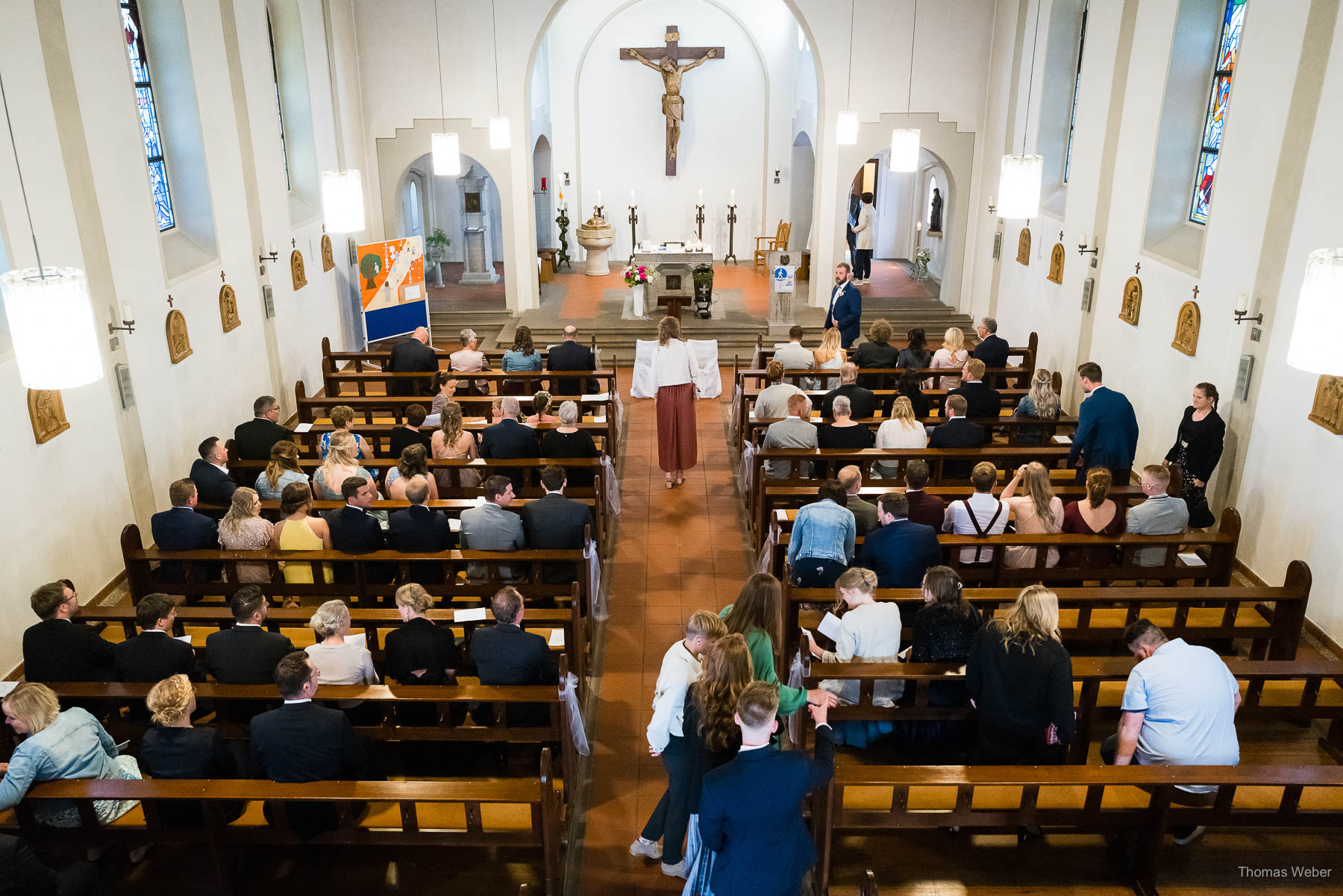 Kirchliche Hochzeit in Rastede, Hochzeitsfotograf Thomas Weber aus Rastede