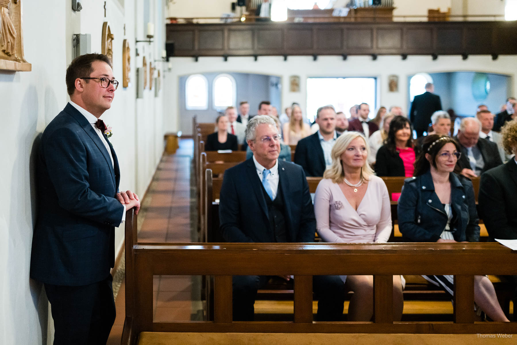 Kirchliche Hochzeit in Rastede, Hochzeitsfotograf Thomas Weber aus Rastede