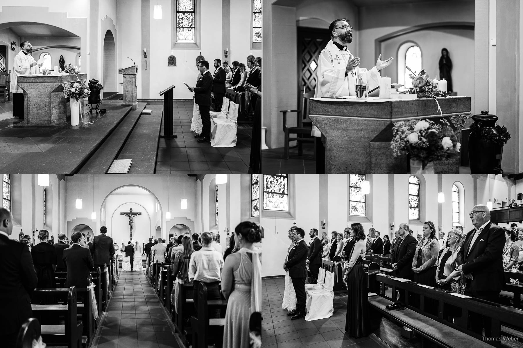 Kirchliche Hochzeit in Rastede, Hochzeitsfotograf Thomas Weber aus Rastede