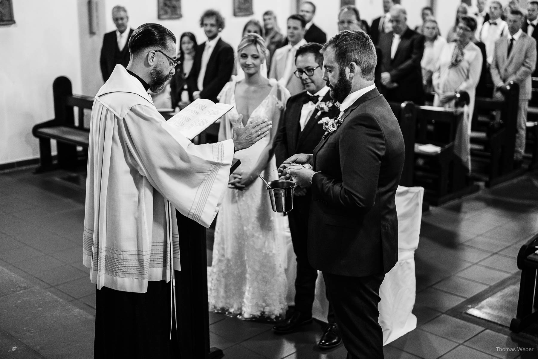 Kirchliche Hochzeit in Rastede, Hochzeitsfotograf Thomas Weber aus Rastede