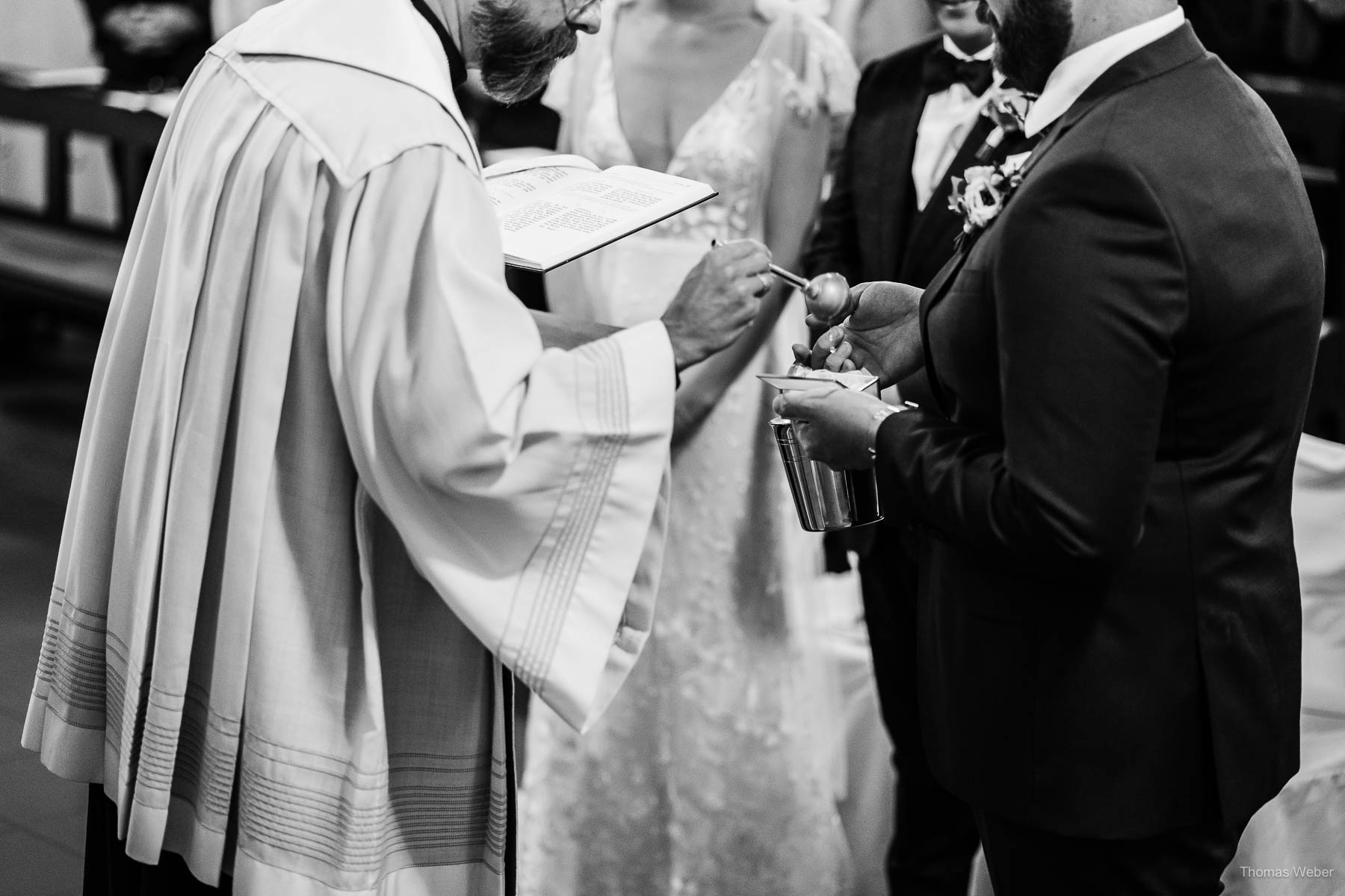 Kirchliche Hochzeit in Rastede, Hochzeitsfotograf Thomas Weber aus Rastede