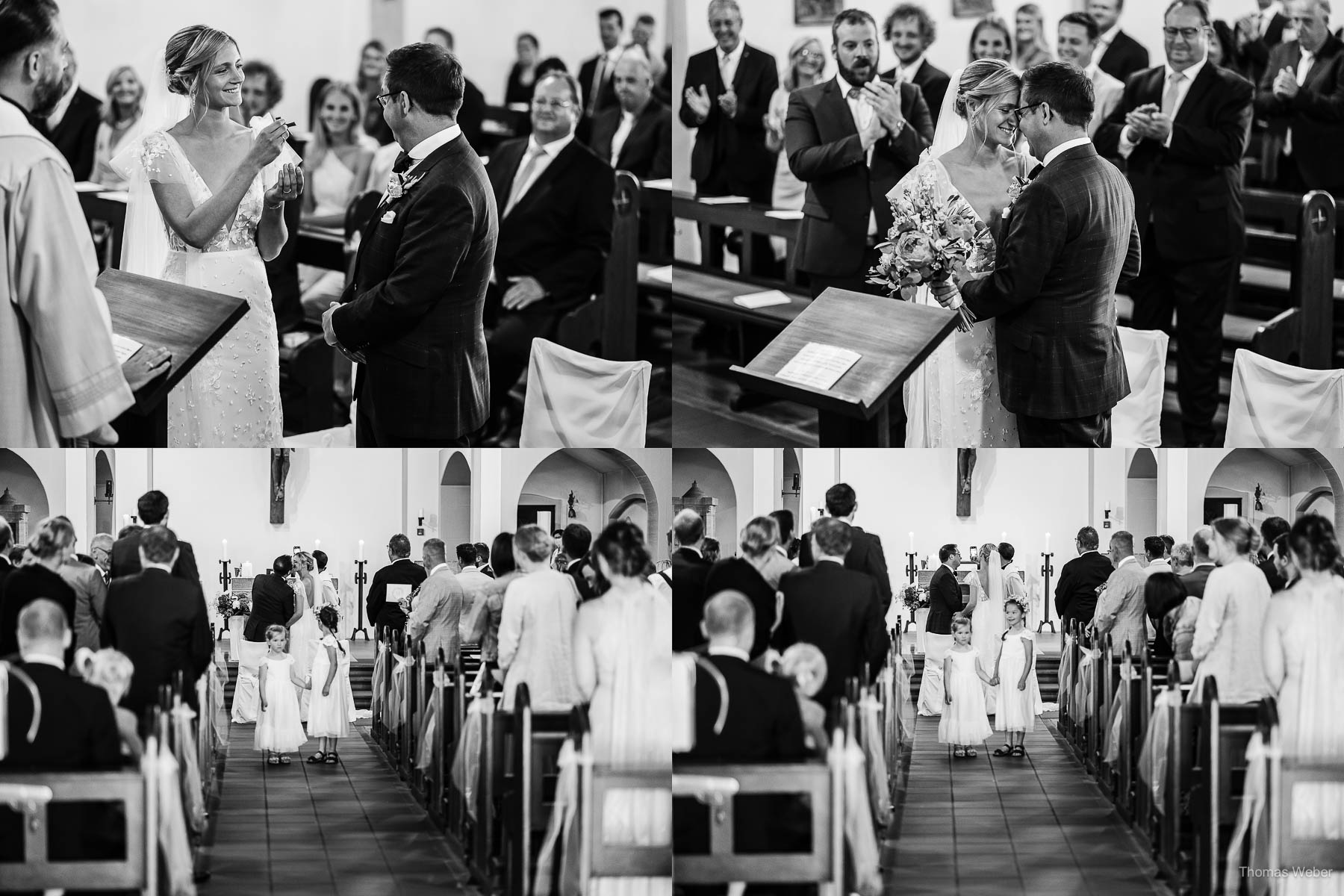 Kirchliche Hochzeit in Rastede, Hochzeitsfotograf Thomas Weber aus Rastede