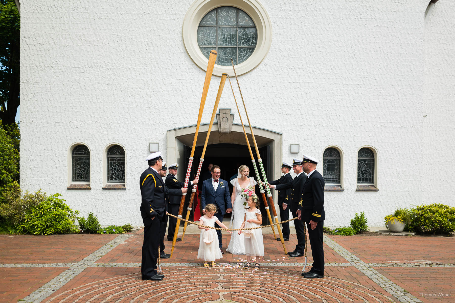 Hochzeitsempfang nach der kirchlichen Trauung in Rastede, Thomas Weber, Hochzeitsfotograf