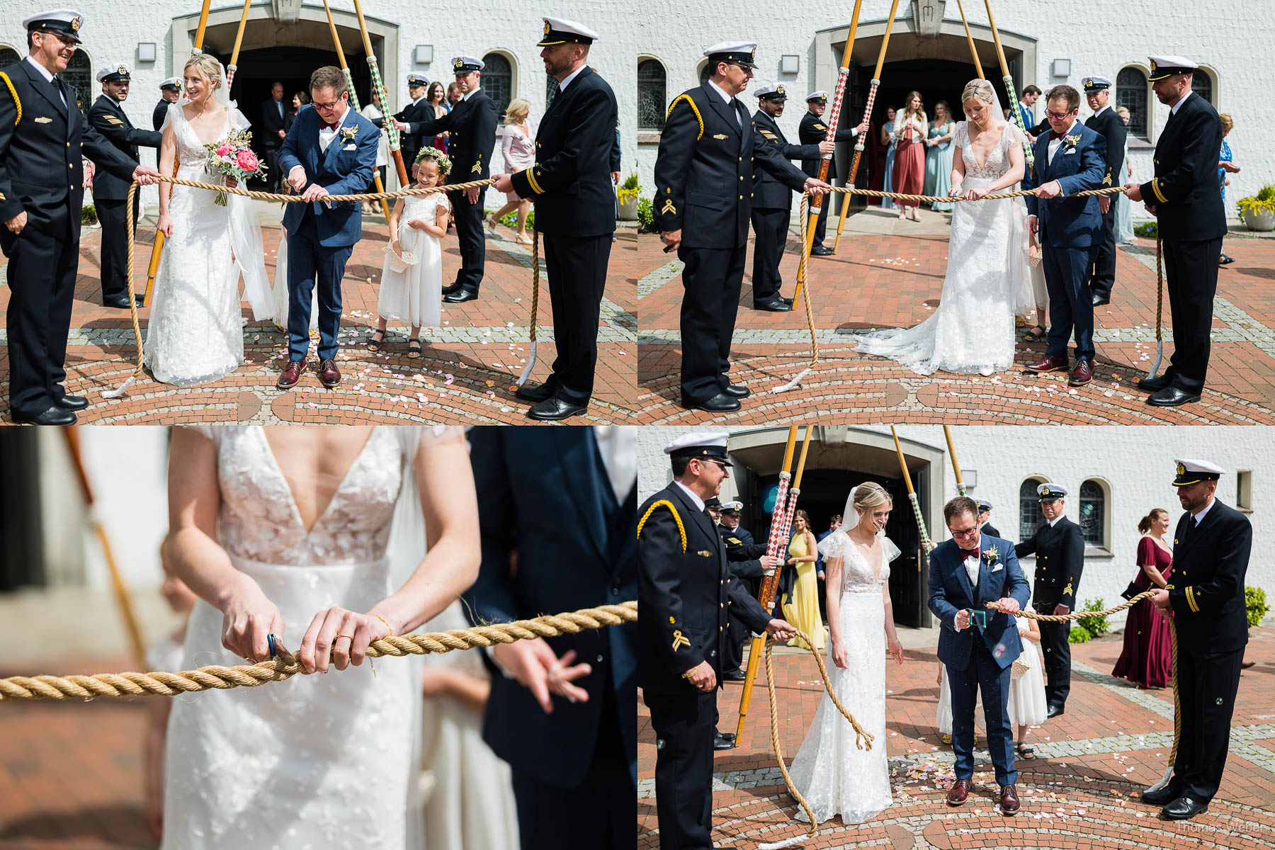 Hochzeitsempfang nach der kirchlichen Trauung in Rastede, Thomas Weber, Hochzeitsfotograf