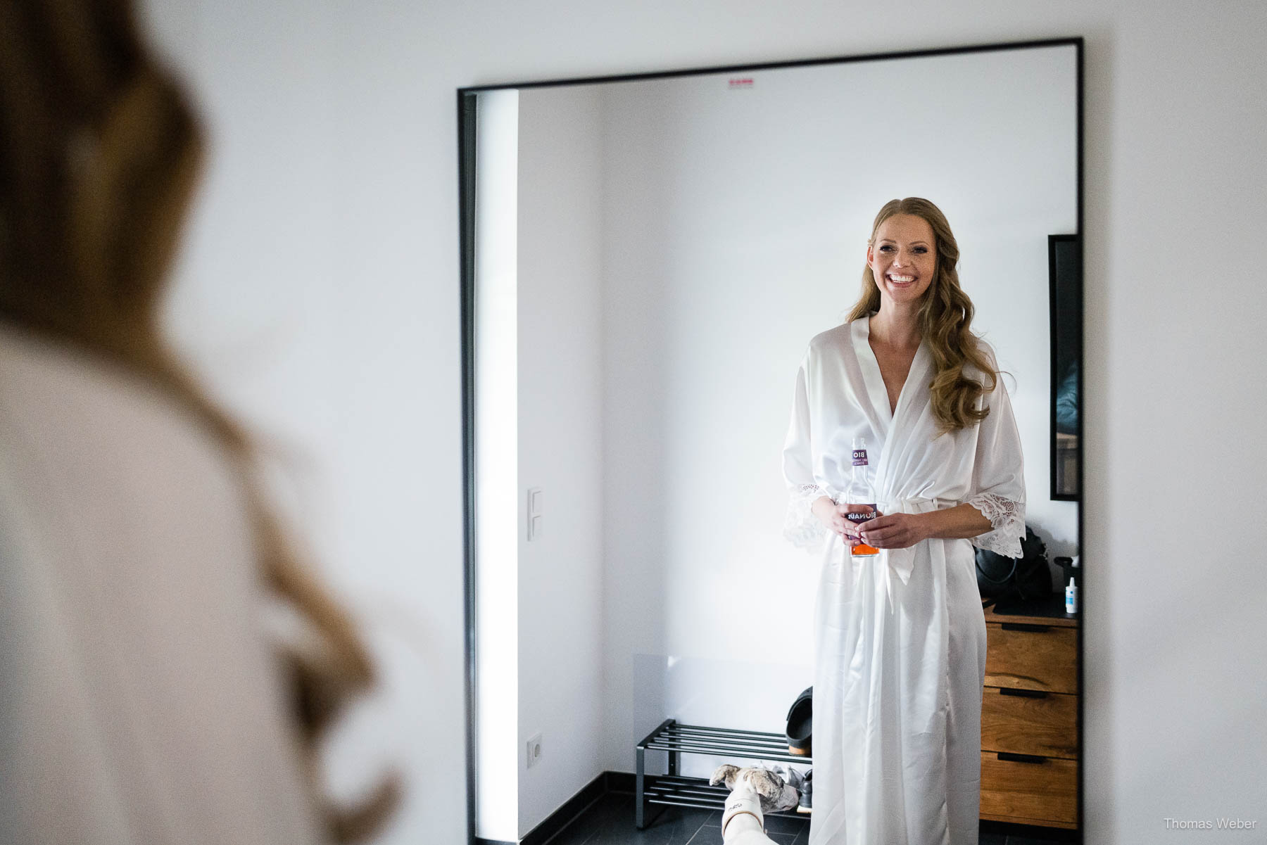 Brautstyling vor der Hochzeit, Hochzeitsfotograf Thomas Weber aus Oldenburg