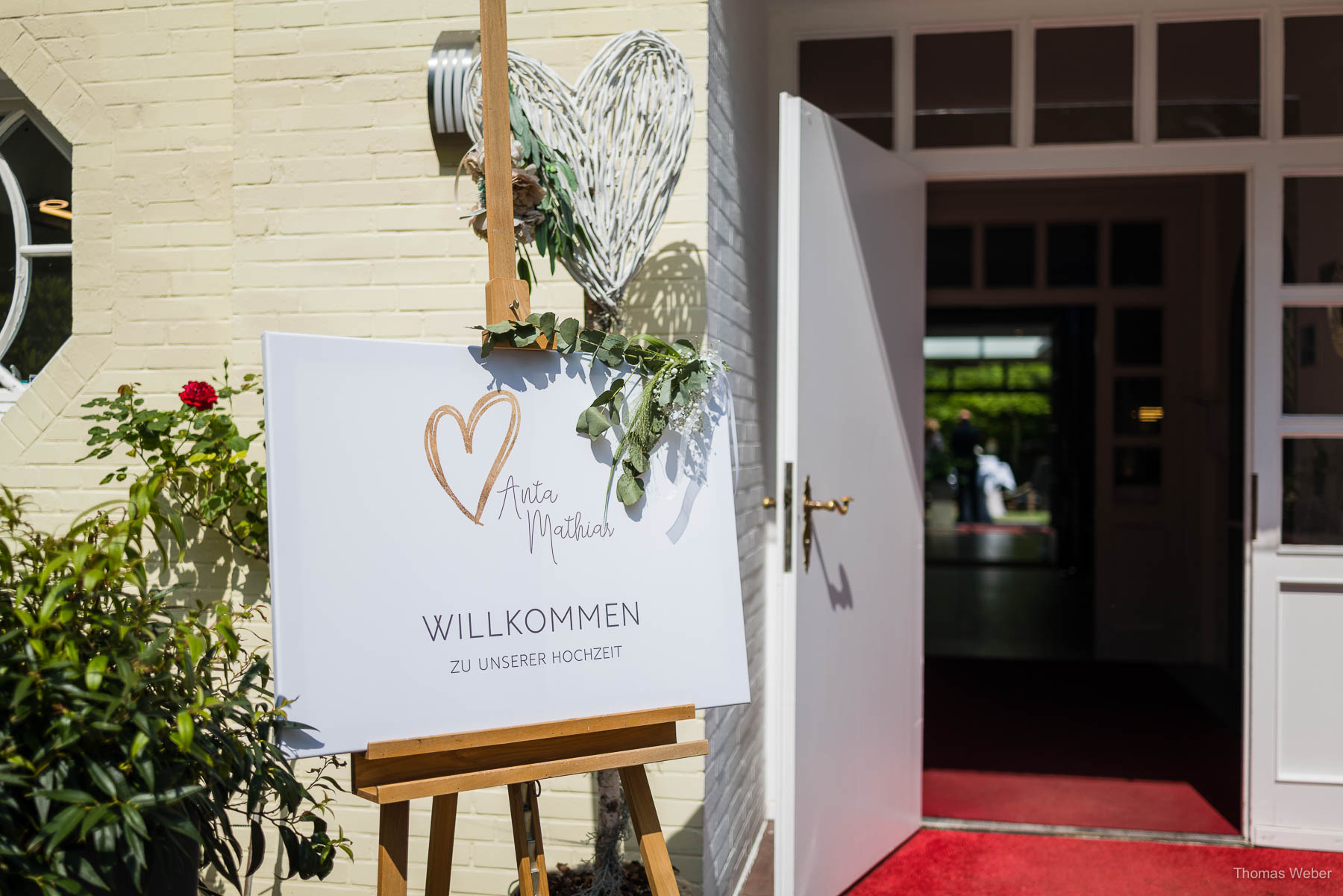 Freie Trauung im Landhaus Etzhorn Oldenburg, Hochzeitsfotograf Thomas Weber aus Oldenburg