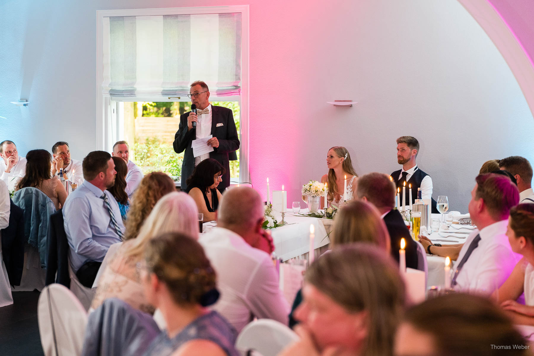 Hochzeitsessen im Landhaus Etzhorn Oldenburg, Hochzeitsfotograf Thomas Weber aus Oldenburg