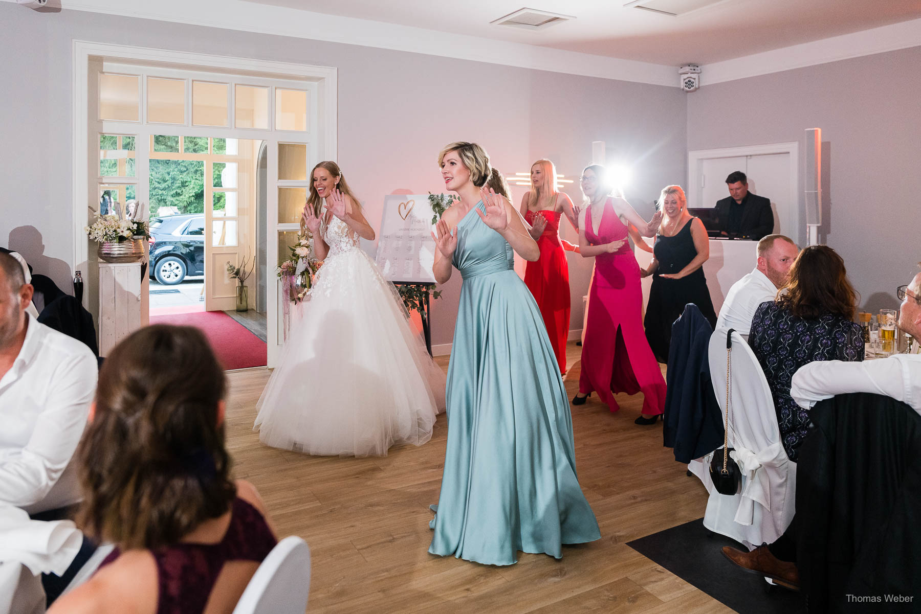 Hochzeitsessen im Landhaus Etzhorn Oldenburg, Hochzeitsfotograf Thomas Weber aus Oldenburg