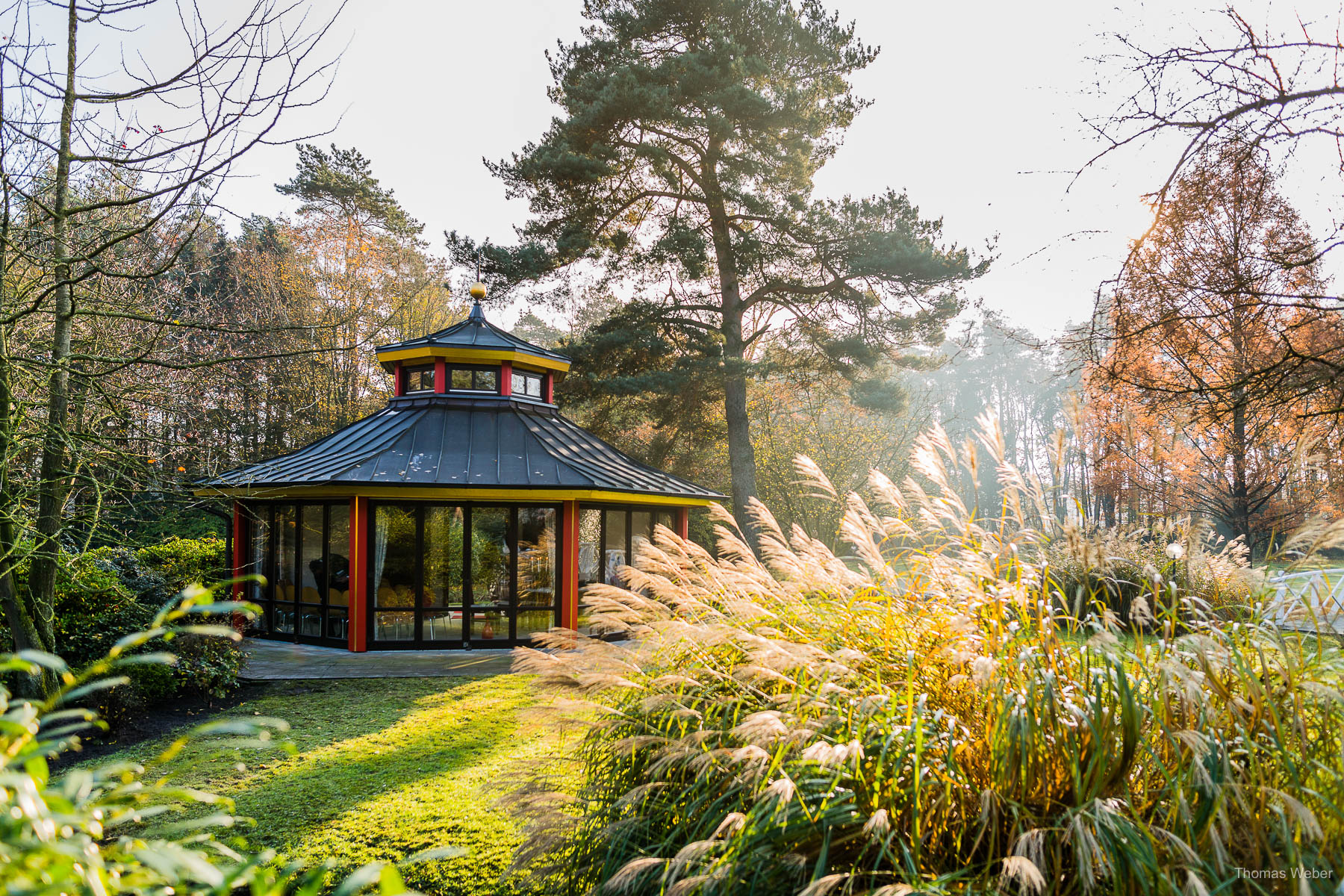 Das japanische Teehaus auf dem Gut Sandheide, Thomas Weber, Hochzeitsfotograf Oldenburg