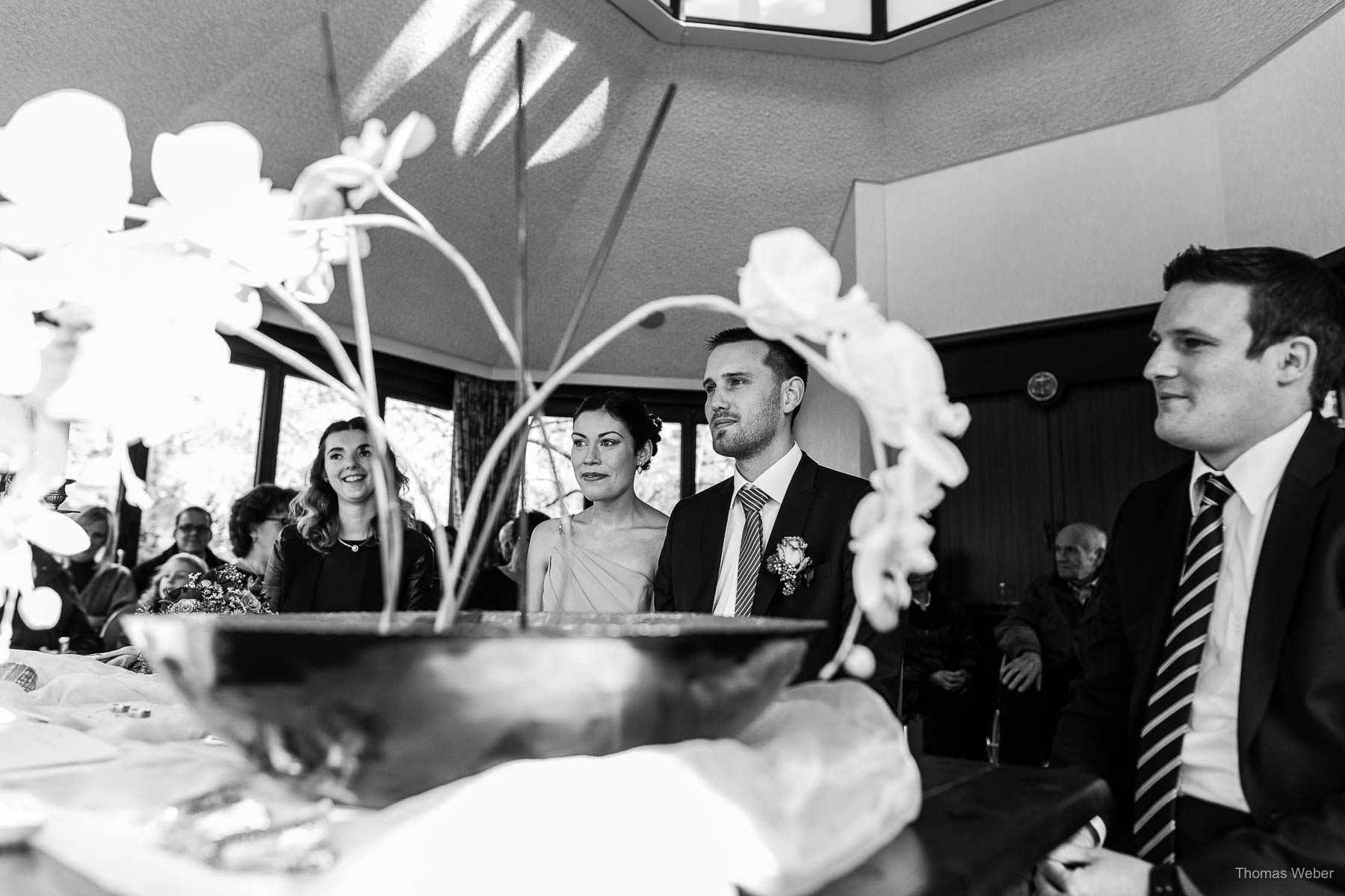 Standesamtliche Hochzeit im Japanischen Teehaus auf dem Gut Sandheide, Hochzeitsfotograf Thomas Weber aus Oldenburg