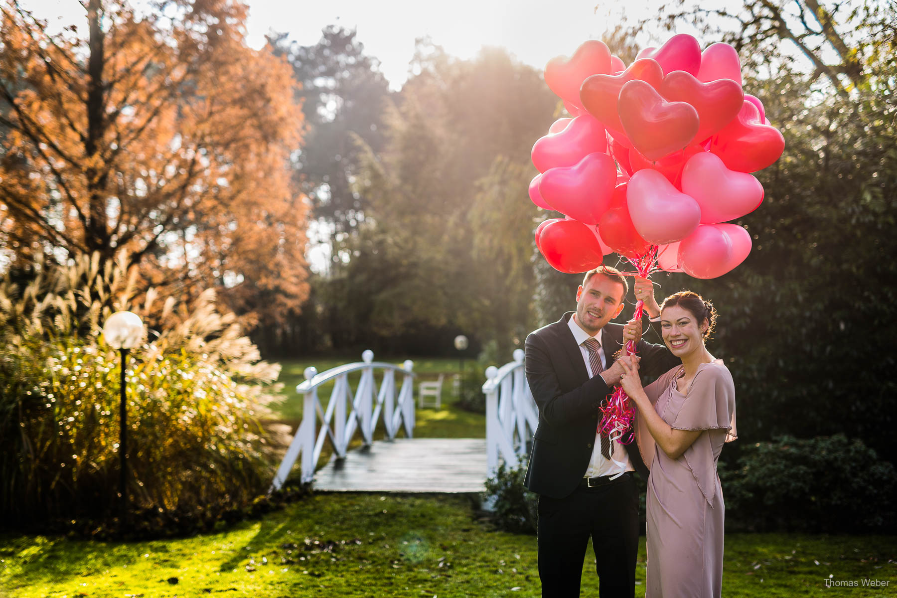 Hochzeitsfotos auf dem Gut Sandheide in Hatten, Hochzeitsfotograf Hatten, Thomas Weber