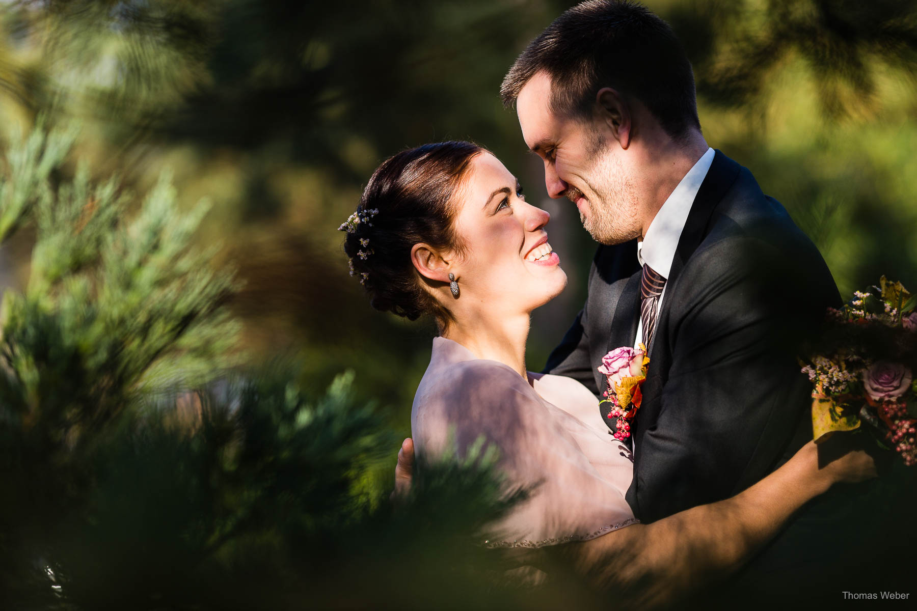 Hochzeitsfotos auf dem Gut Sandheide in Hatten, Hochzeitsfotograf Hatten, Thomas Weber