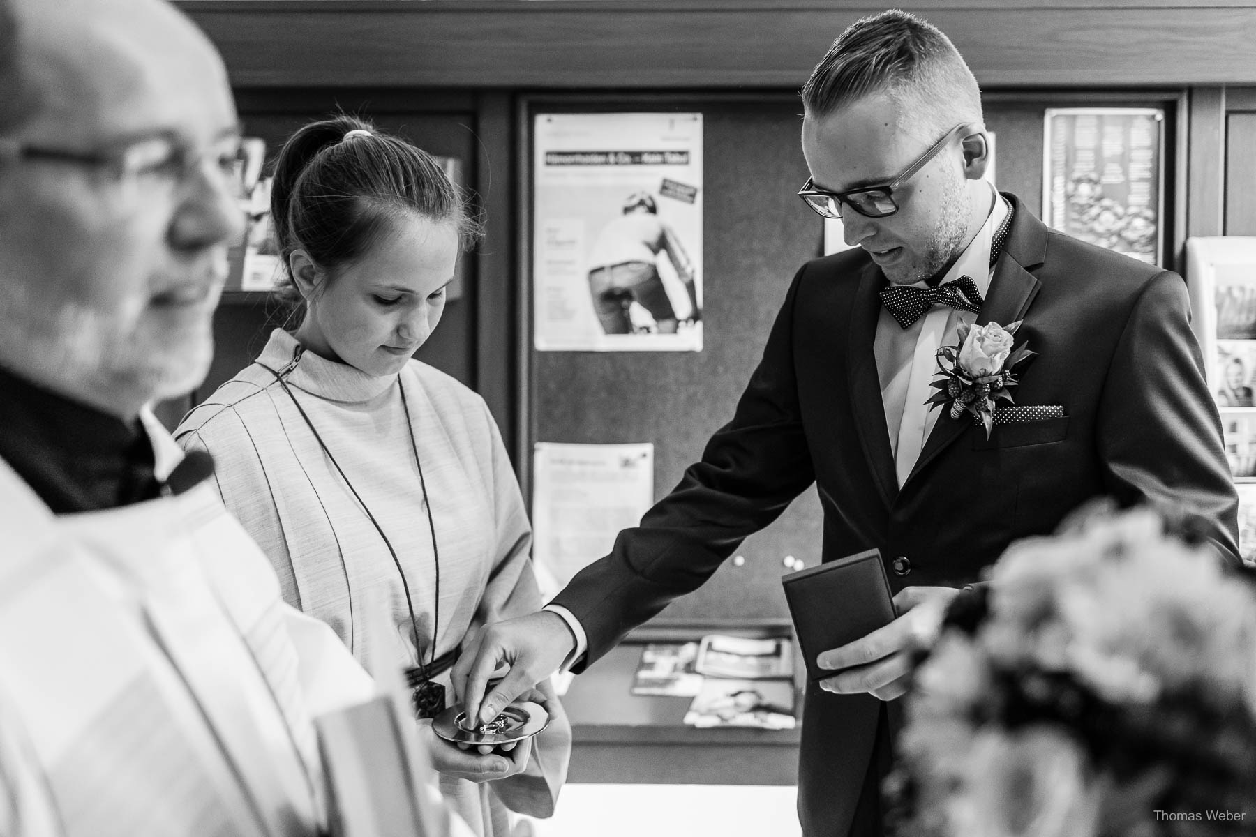 Kirchliche Hochzeit in Wildeshausen, Hochzeitsfotograf Wildeshausen, Thomas Weber