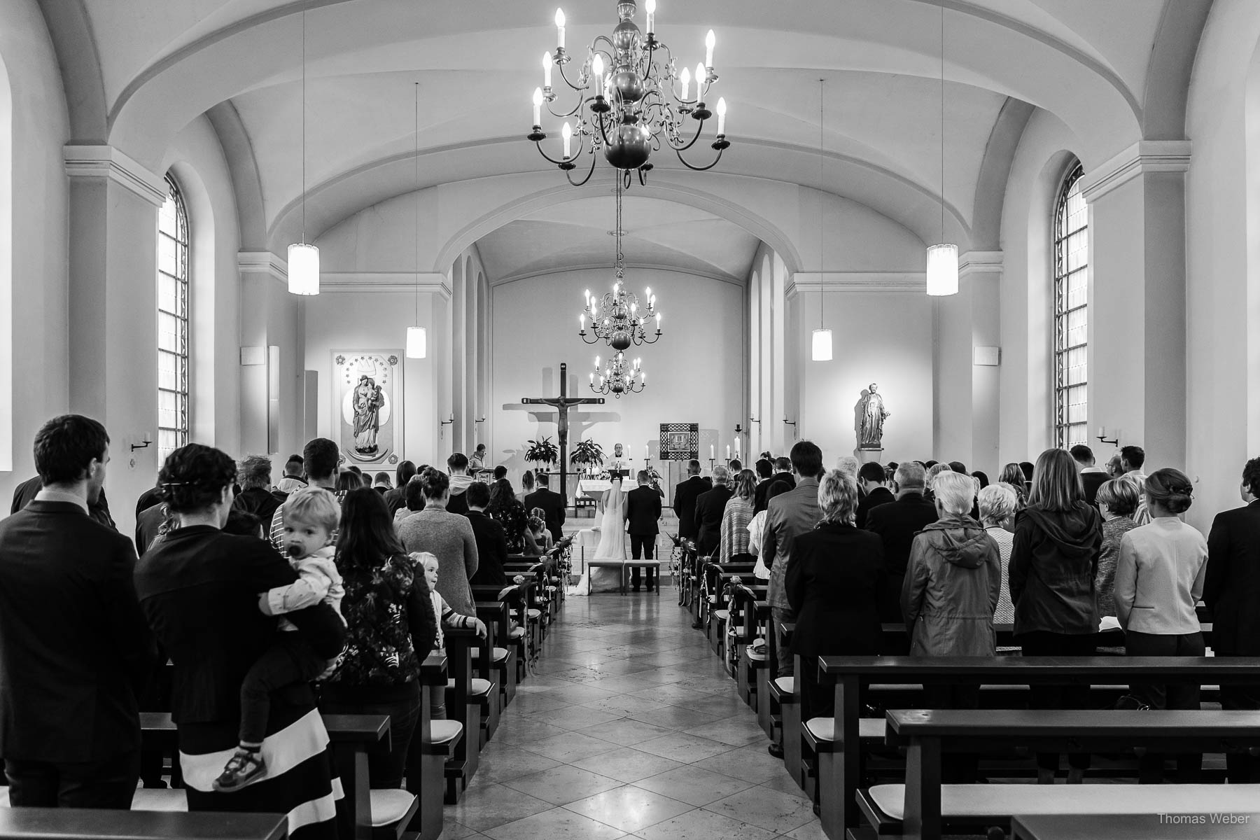 Kirchliche Hochzeit in Wildeshausen, Hochzeitsfotograf Wildeshausen, Thomas Weber