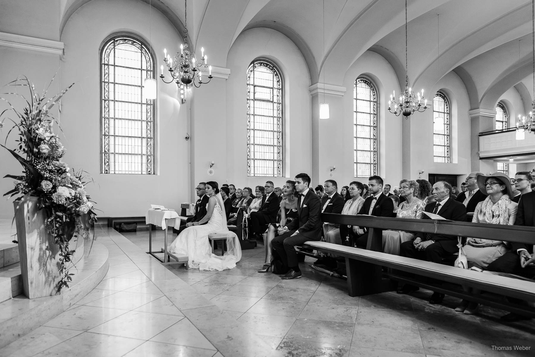 Kirchliche Hochzeit in Wildeshausen, Hochzeitsfotograf Wildeshausen, Thomas Weber