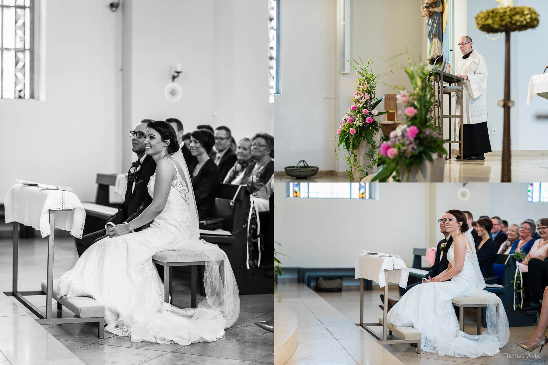 Kirchliche Hochzeit in Wildeshausen, Hochzeitsfotograf Wildeshausen, Thomas Weber