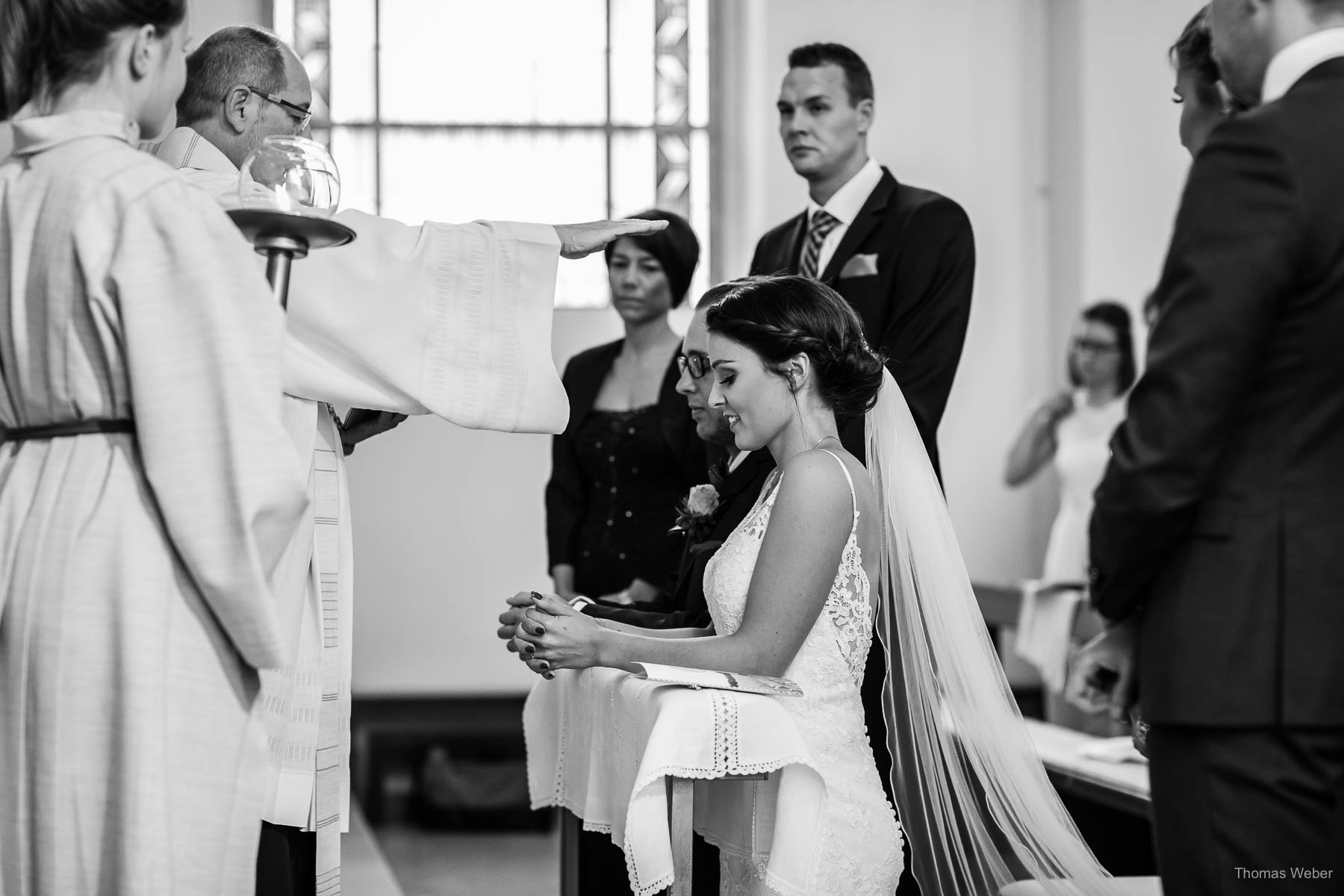 Kirchliche Hochzeit in Wildeshausen, Hochzeitsfotograf Wildeshausen, Thomas Weber