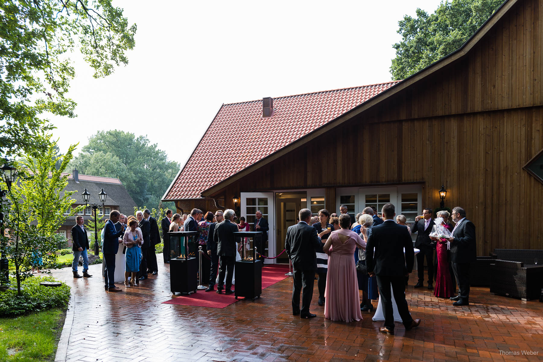 Hochzeitsempfang an der Bullmühle Visbek, Hochzeitsfotograf Thomas Weber