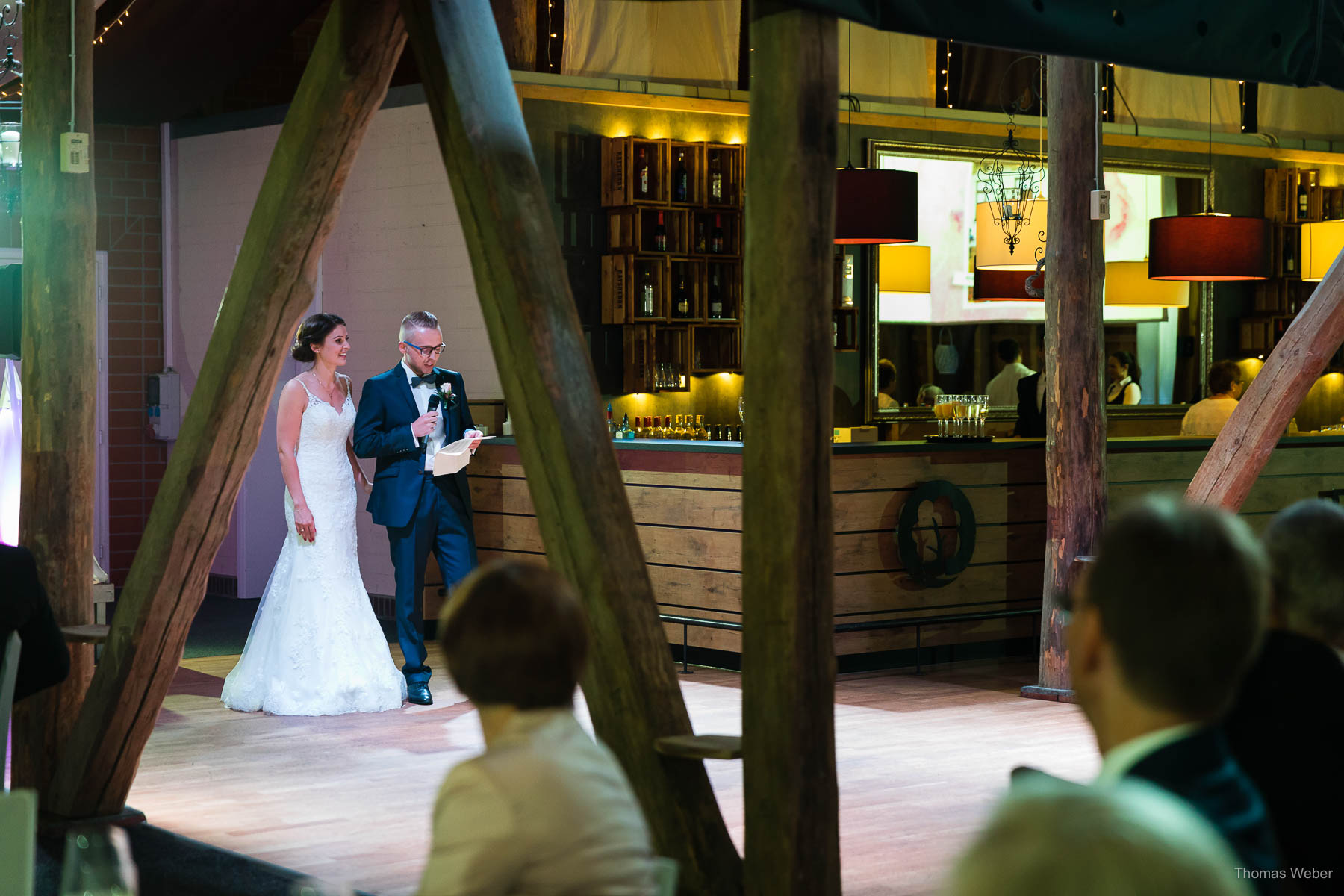 Hochzeitsessen in der Bullmühle Visbek, Thomas Weber, Hochzeitsfotograf Wildeshausen