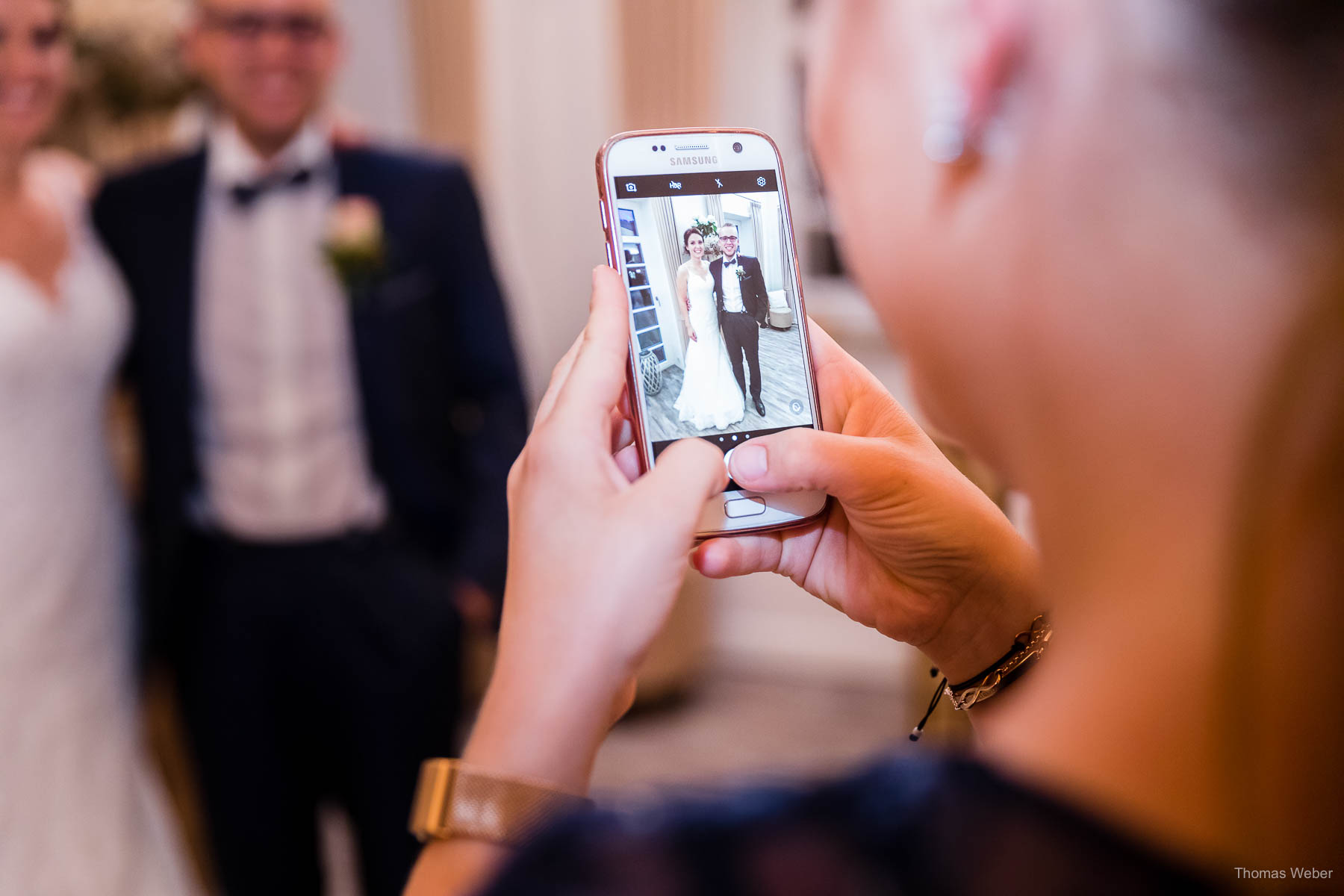 Die Hochzeitstorte in der Bullmühle Visbek, Hochzeitsfotograf Thomas Weber aus Oldenburg