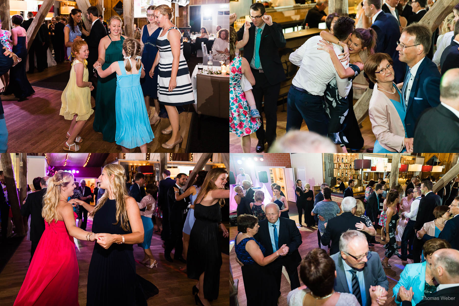 Hochzeitsfeier in der Bullmühle Visbek, Fotograf Hochzeit, Thomas Weber