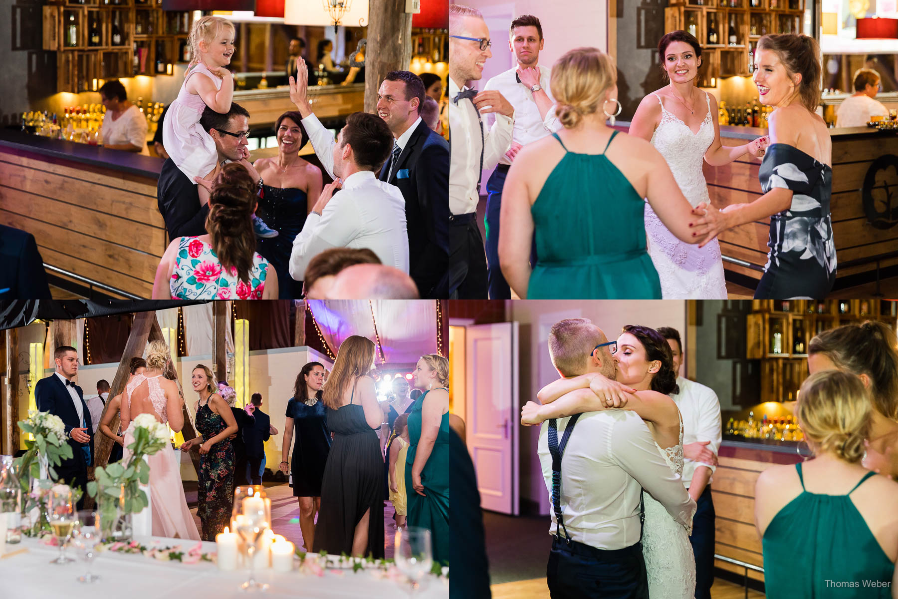 Hochzeitsfeier in der Bullmühle Visbek, Fotograf Hochzeit, Thomas Weber