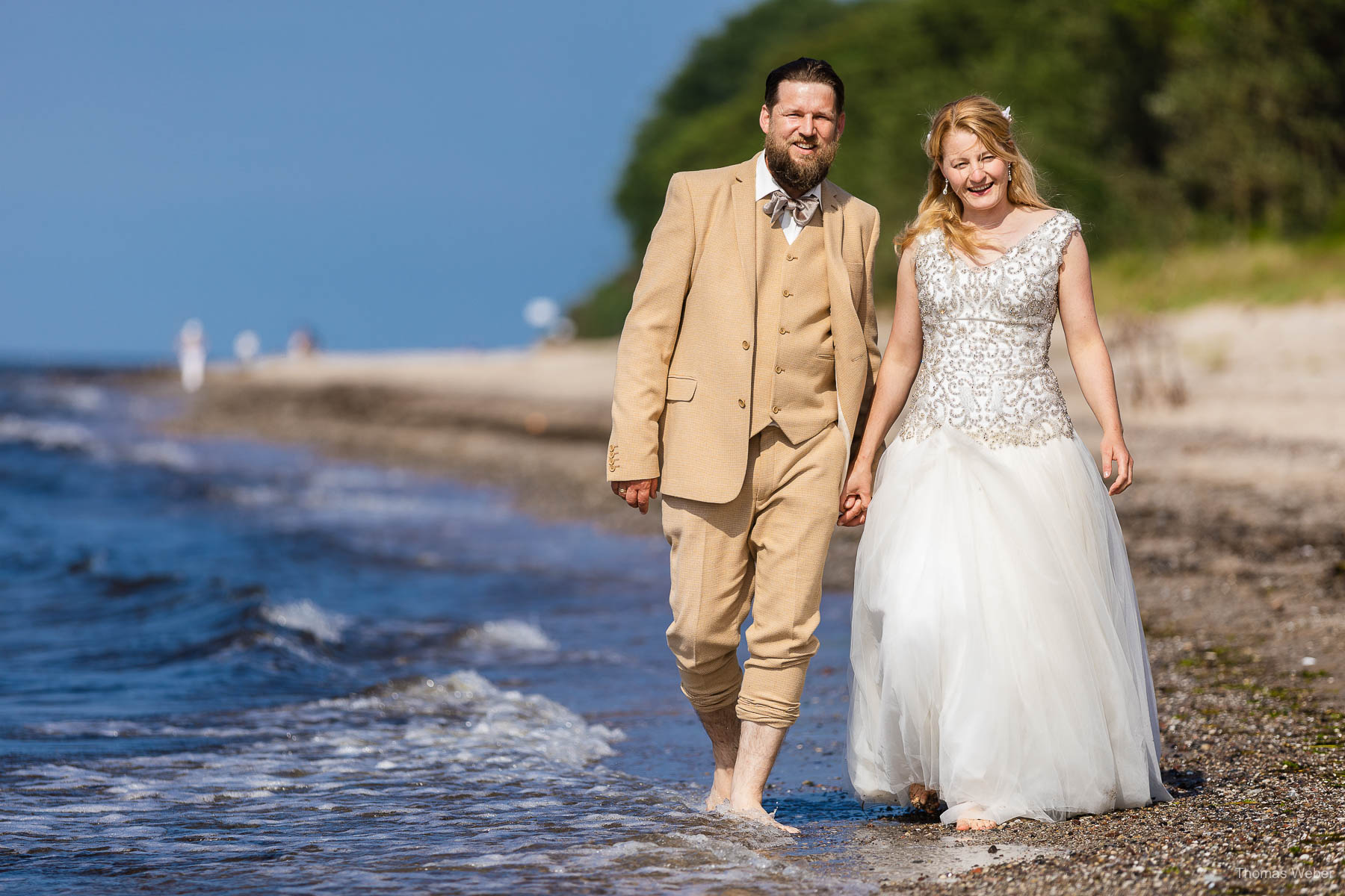Strandhochzeit an der Ostsee, Hochzeitsfotograf Thomas Weber