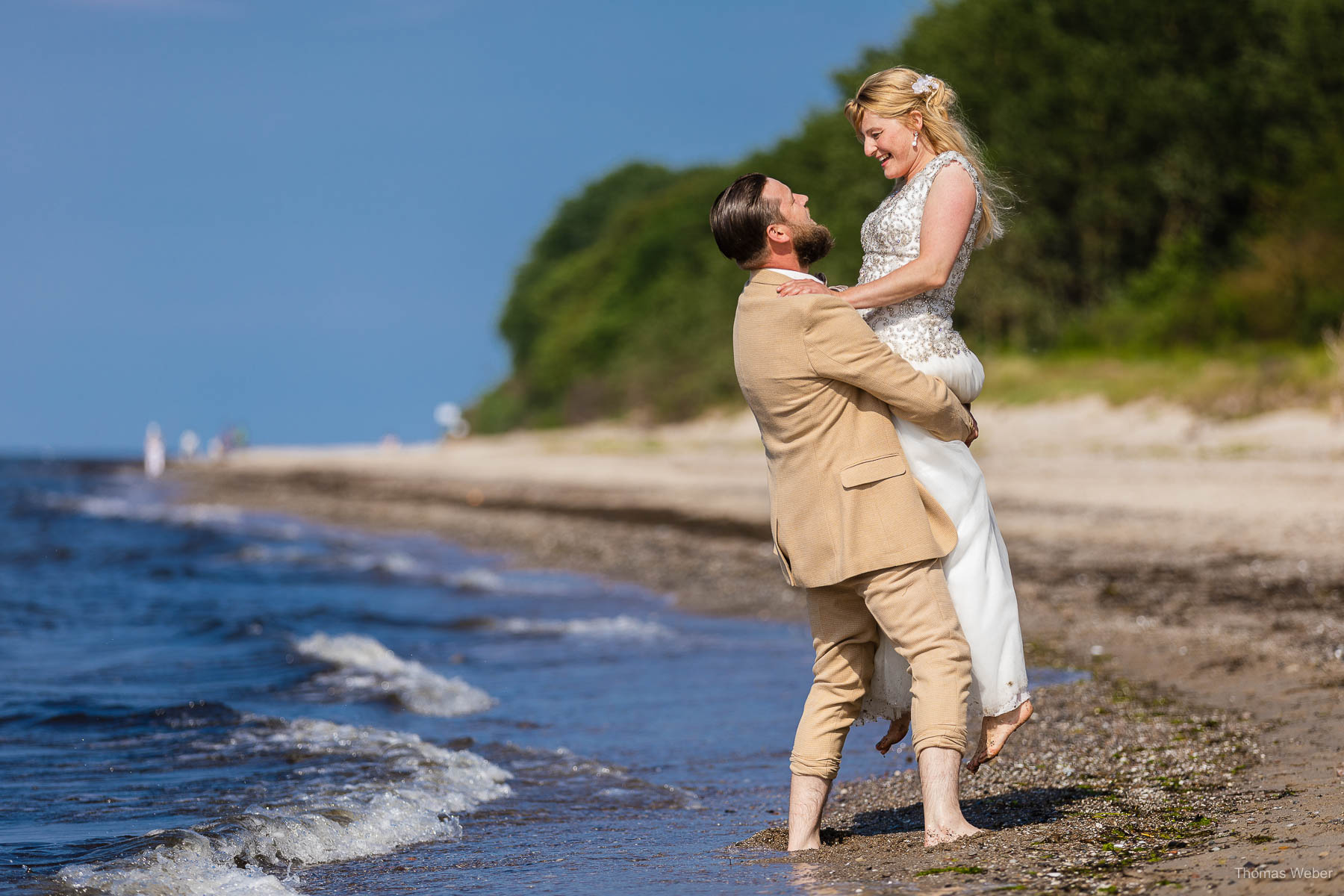 Strandhochzeit an der Ostsee, Hochzeitsfotograf Thomas Weber