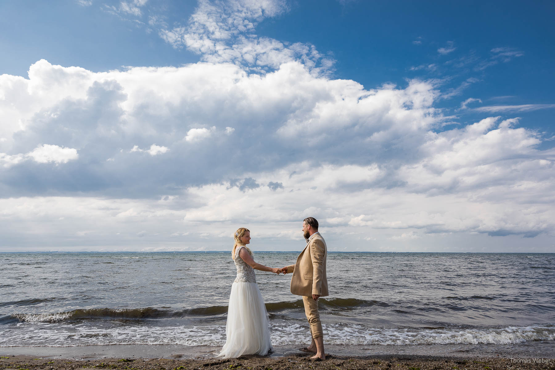 Strandhochzeit an der Ostsee, Hochzeitsfotograf Thomas Weber