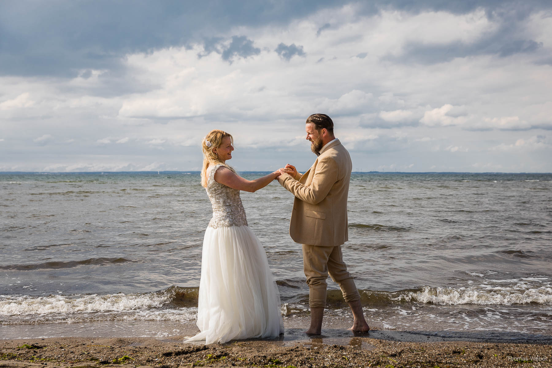 Strandhochzeit an der Ostsee, Hochzeitsfotograf Thomas Weber