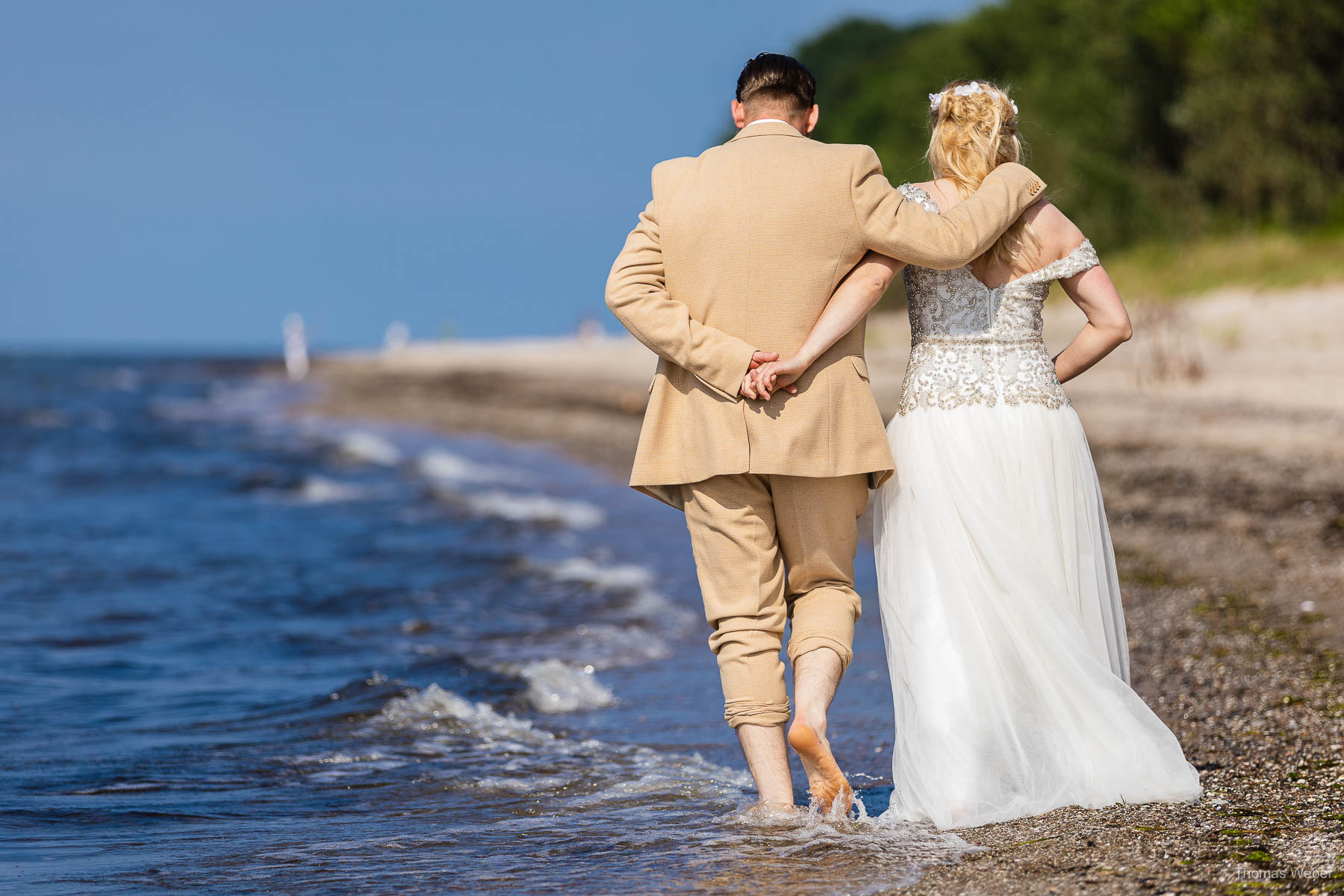 Strandhochzeit an der Ostsee, Hochzeitsfotograf Thomas Weber
