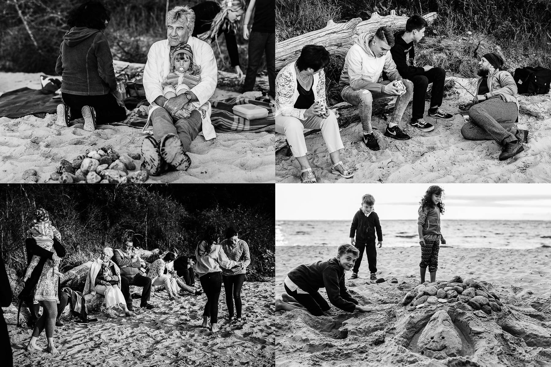 Hochzeitsfeier am Strand der Ostsee, Hochzeitsfotograf Thomas Weber